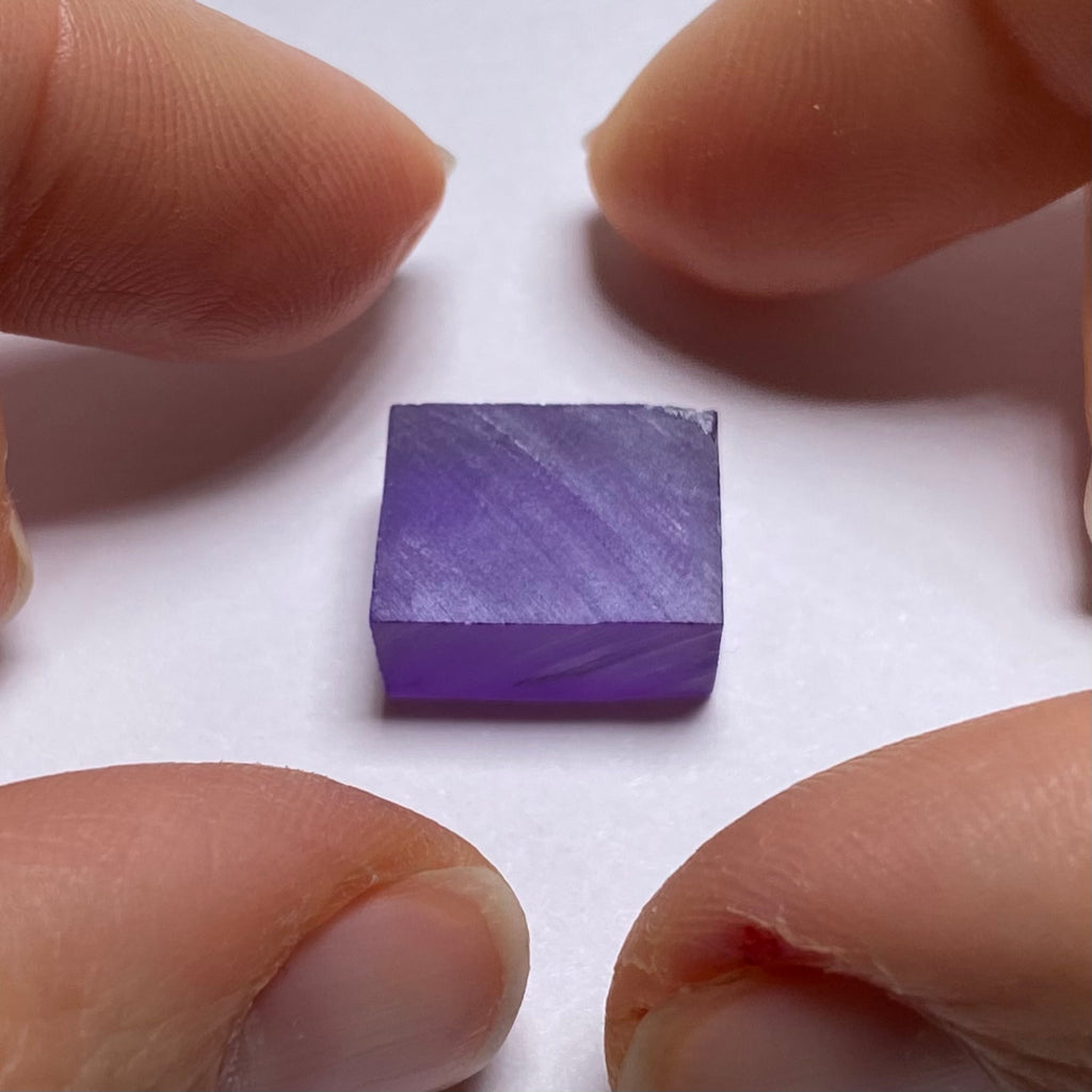 Violet lavender Corundum