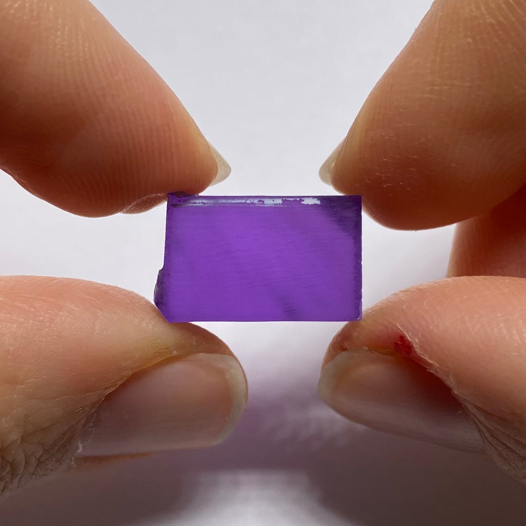 Violet lavender Corundum