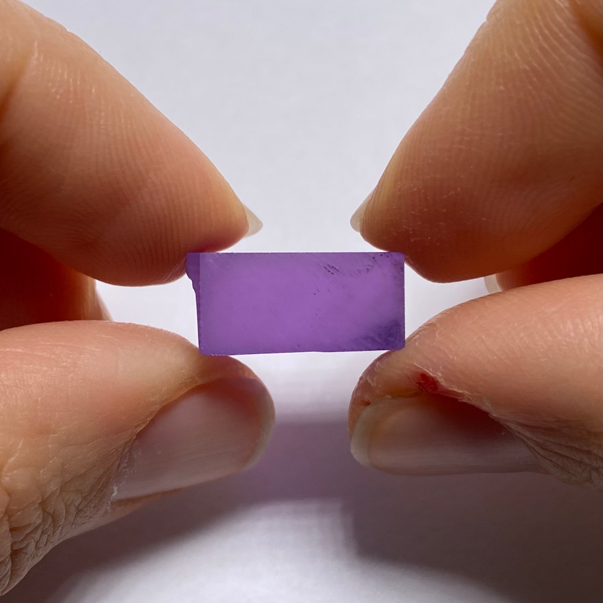 Violet lavender Corundum