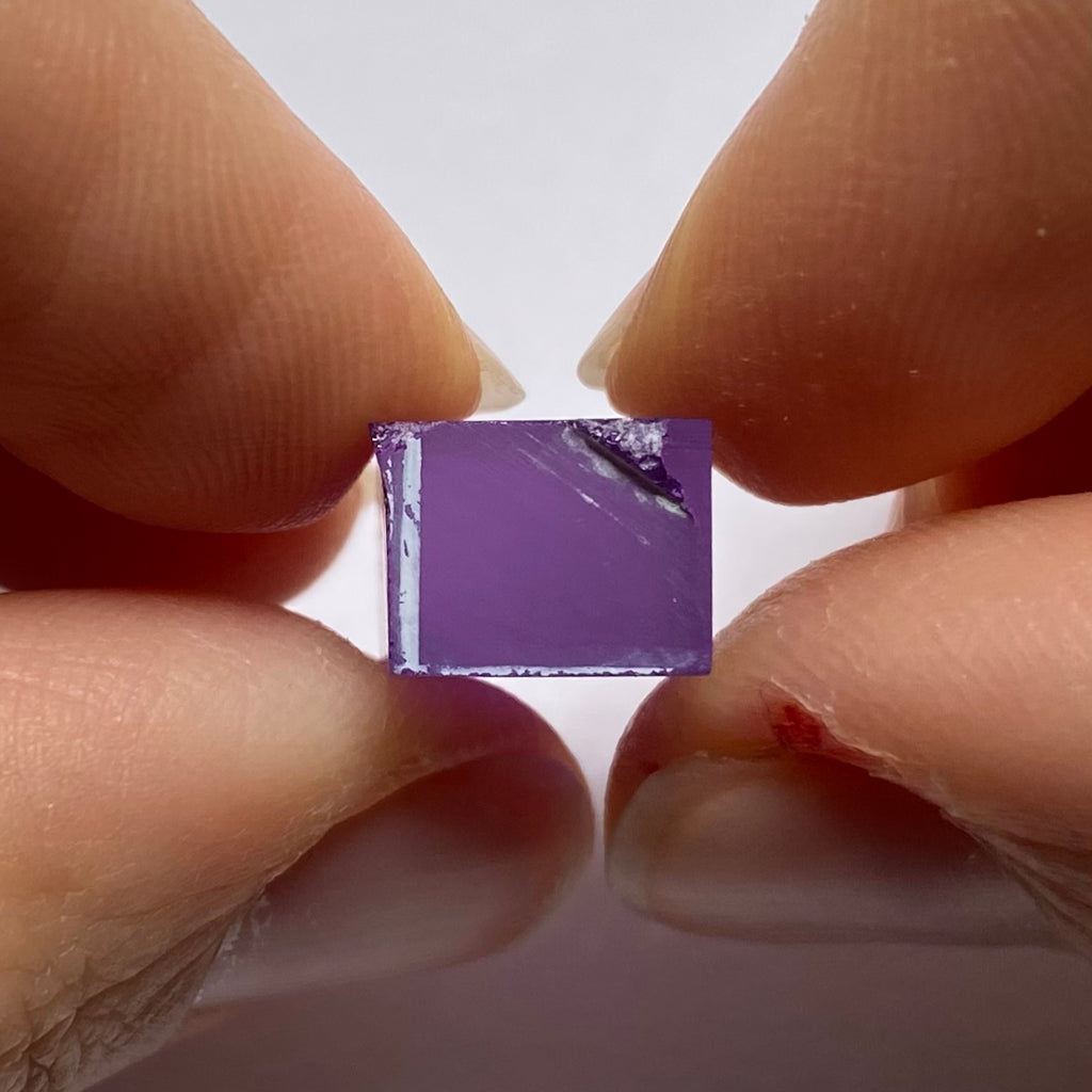 Violet lavender Corundum