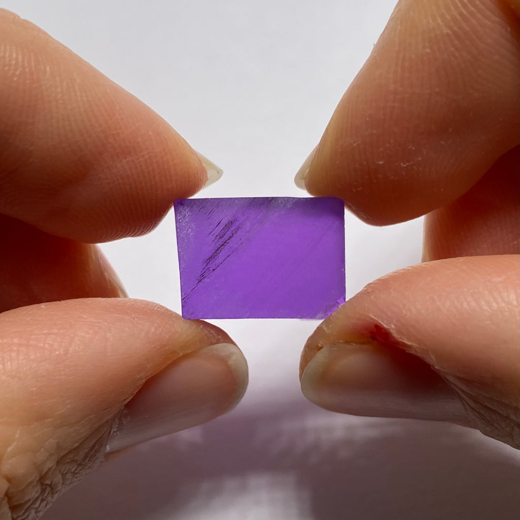 Pulled Czochralski Violet lavender Corundum