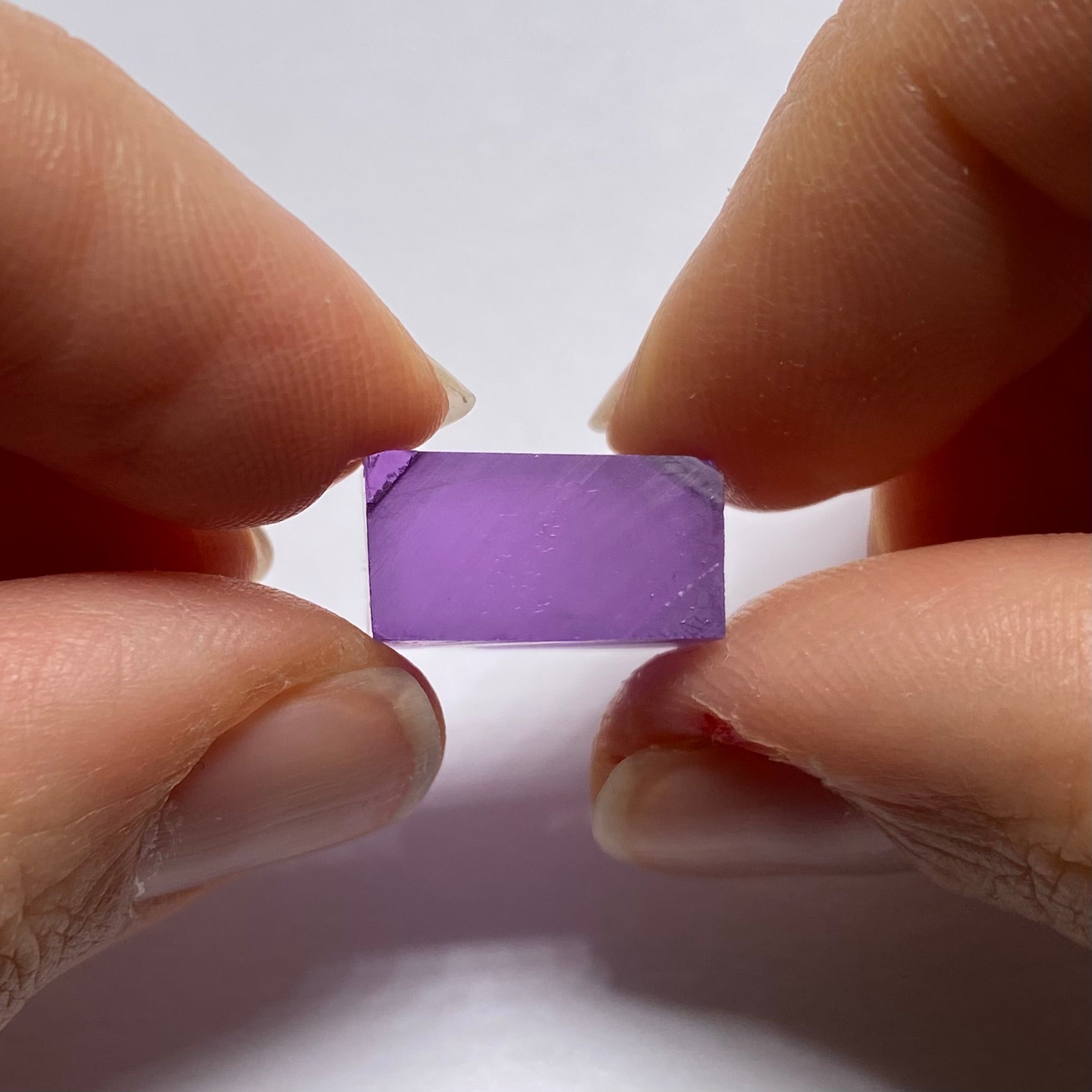 Pulled Czochralski Violet lavender Corundum