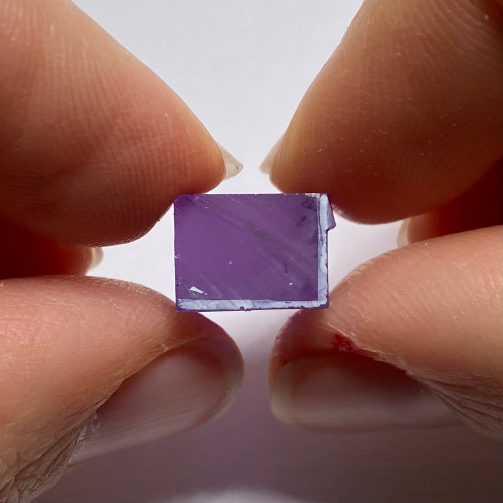 Pulled Czochralski Violet lavender Corundum