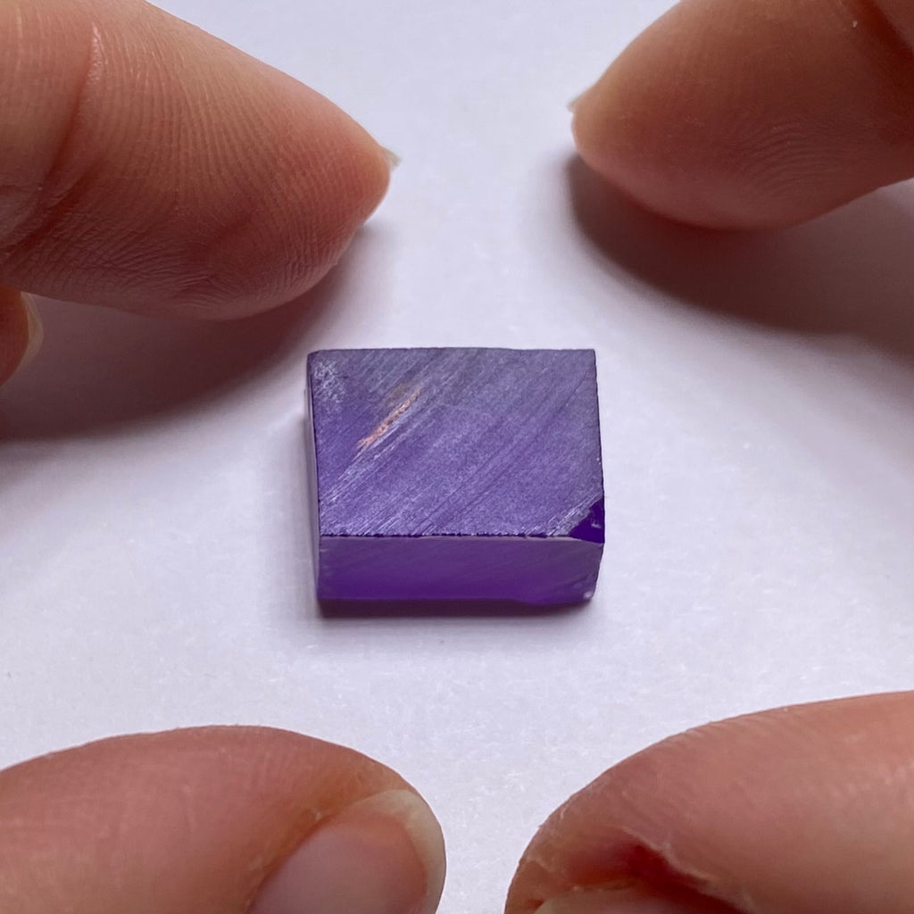 Pulled Czochralski Violet lavender Corundum