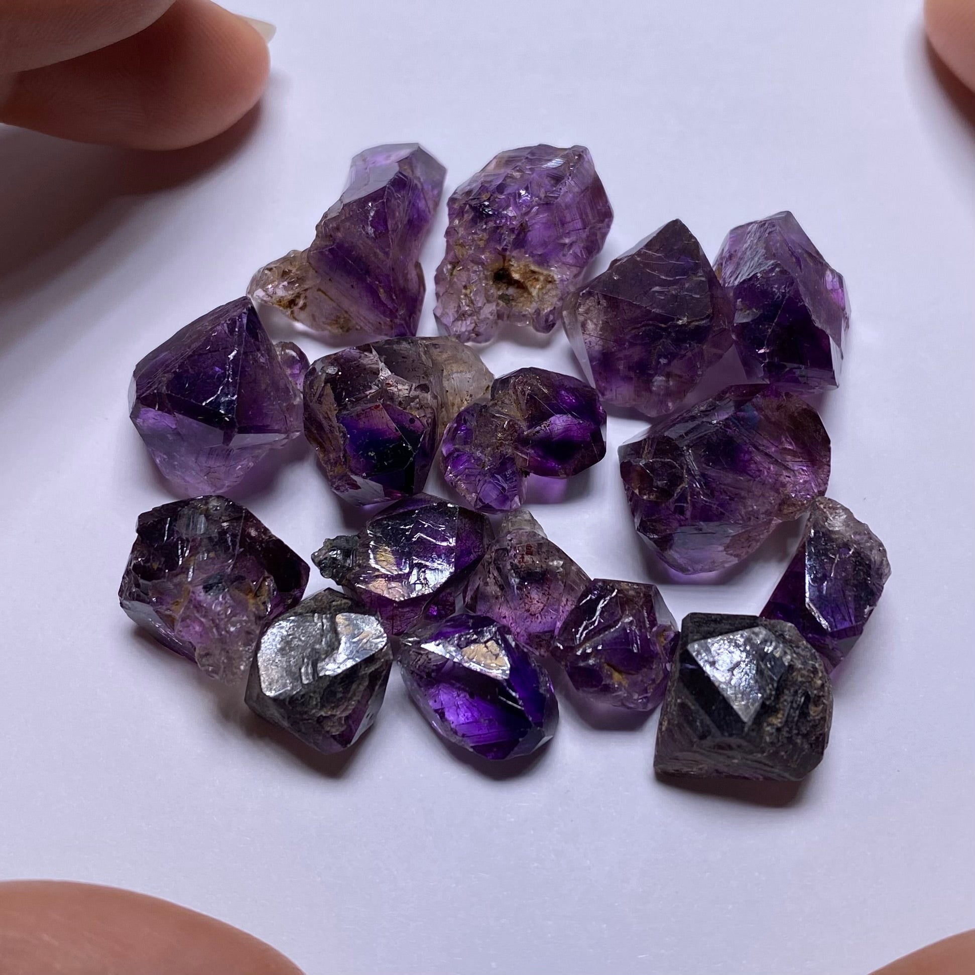 "Stained Glass" Amethyst - Tanzania