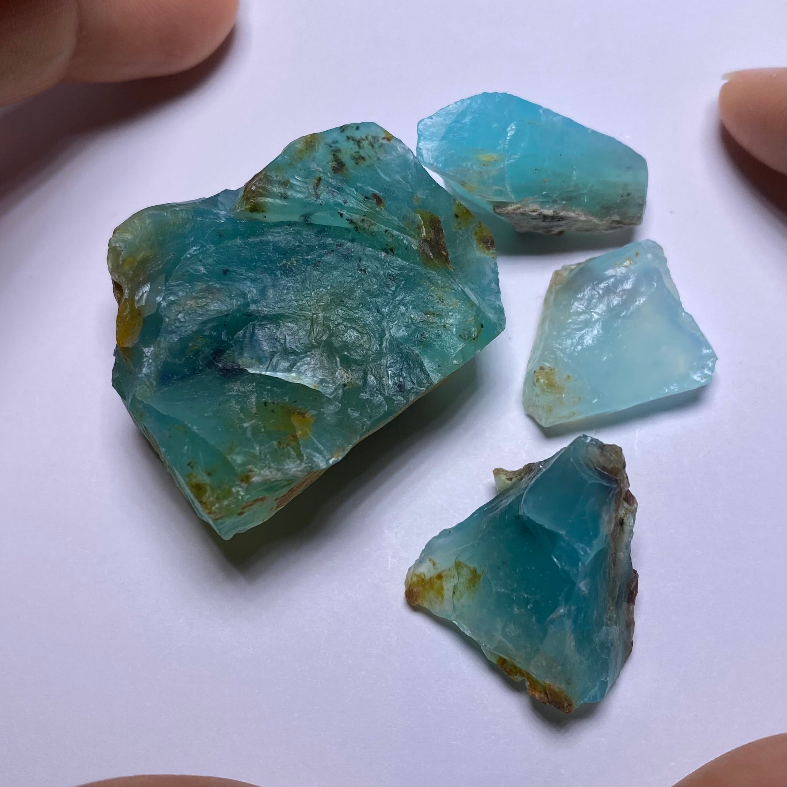 Blue Peruvian Opal