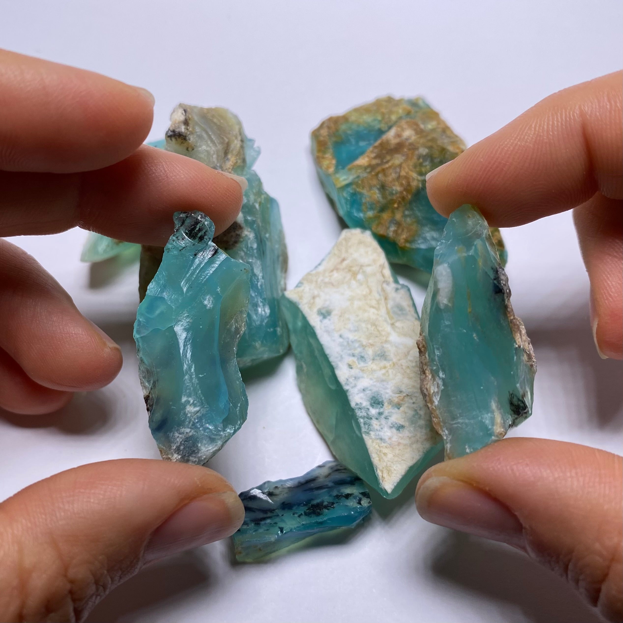 Blue Peruvian Opal