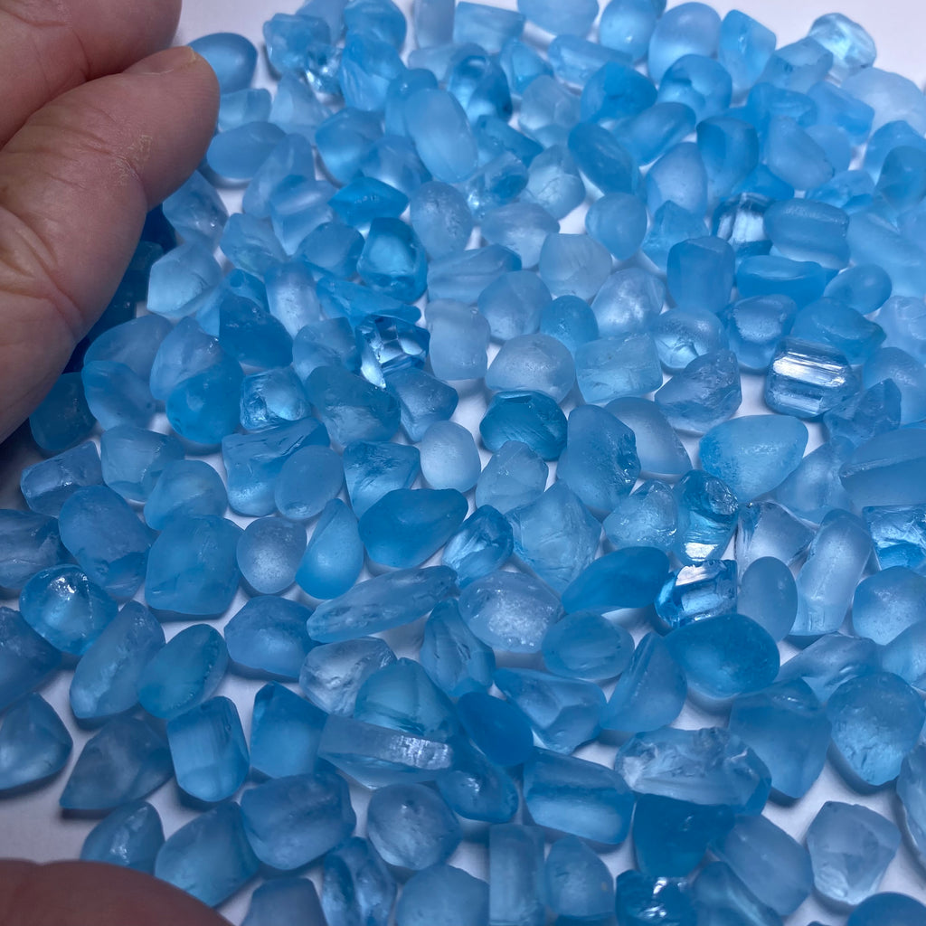 Sky Blue Topaz - Brazil (Bulk) 1 - 1.5+ gram