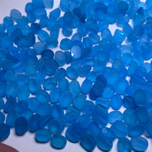 Load image into Gallery viewer, Electric Blue Topaz preforms 9 x 7 mm ovals - Brazil  BULK

