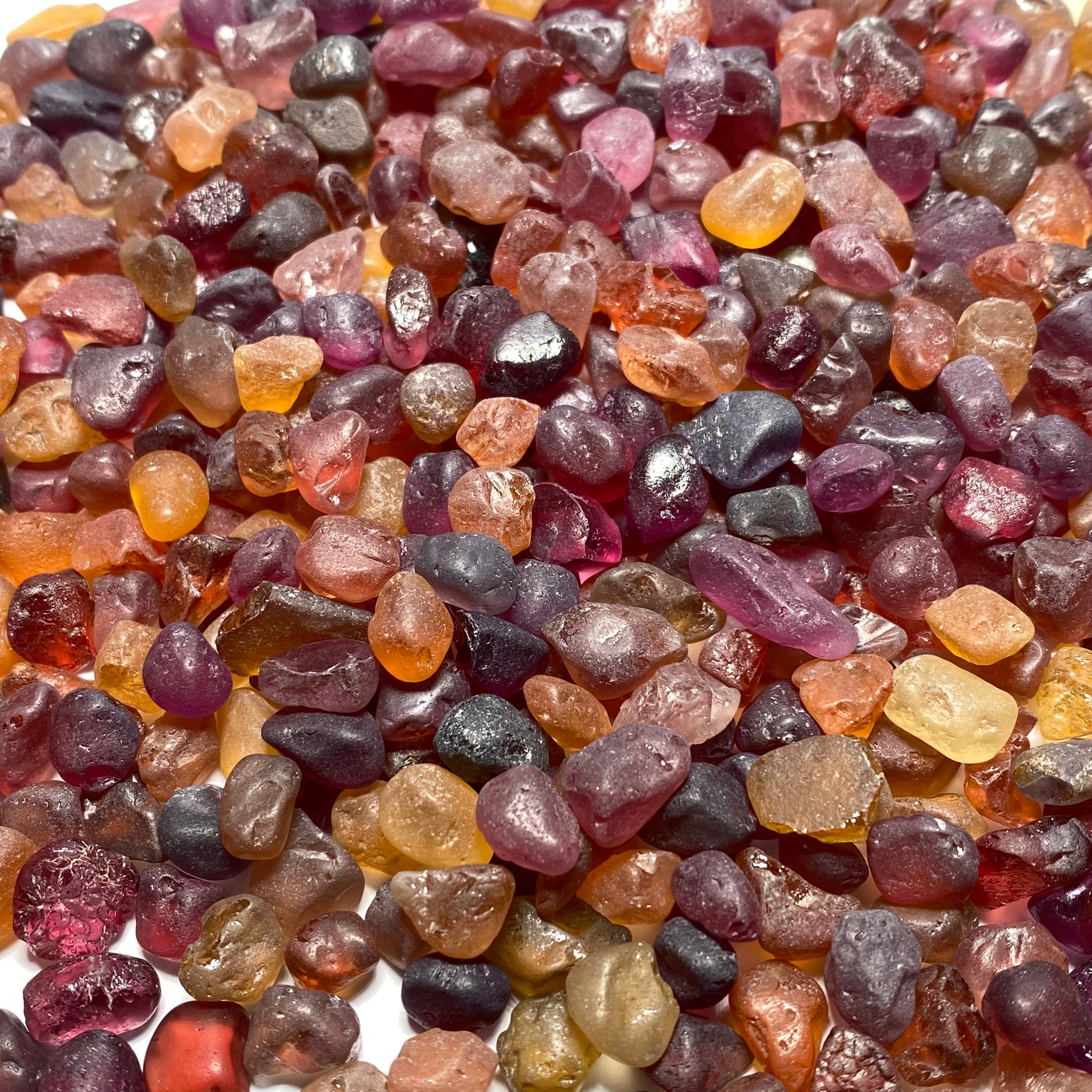 Tunduru Garnets *New Bulk* bigger sizes .5-.9 gram
