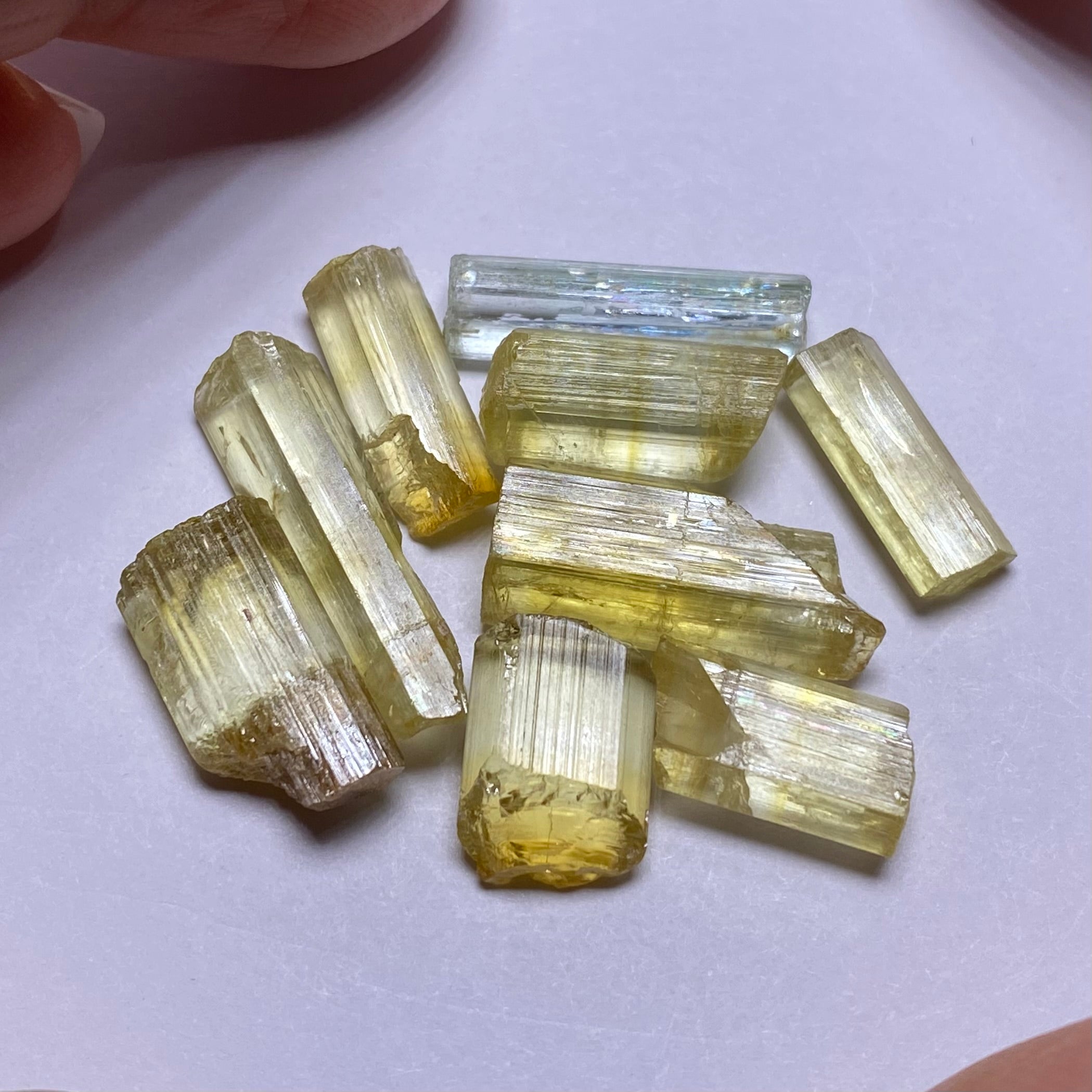 Golden Beryl (Heliodor) - Russia
