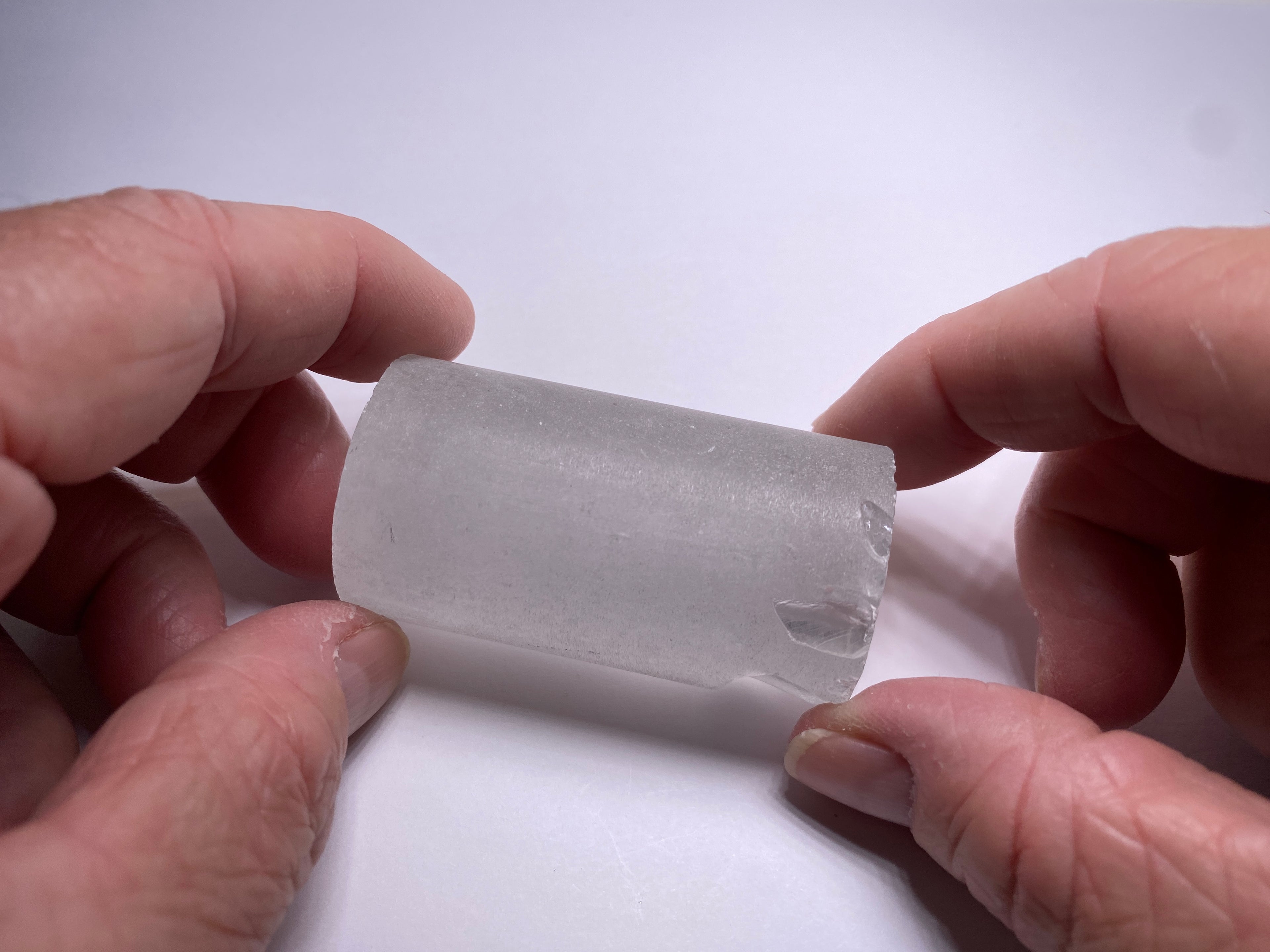 Clear Synthetic Corundum