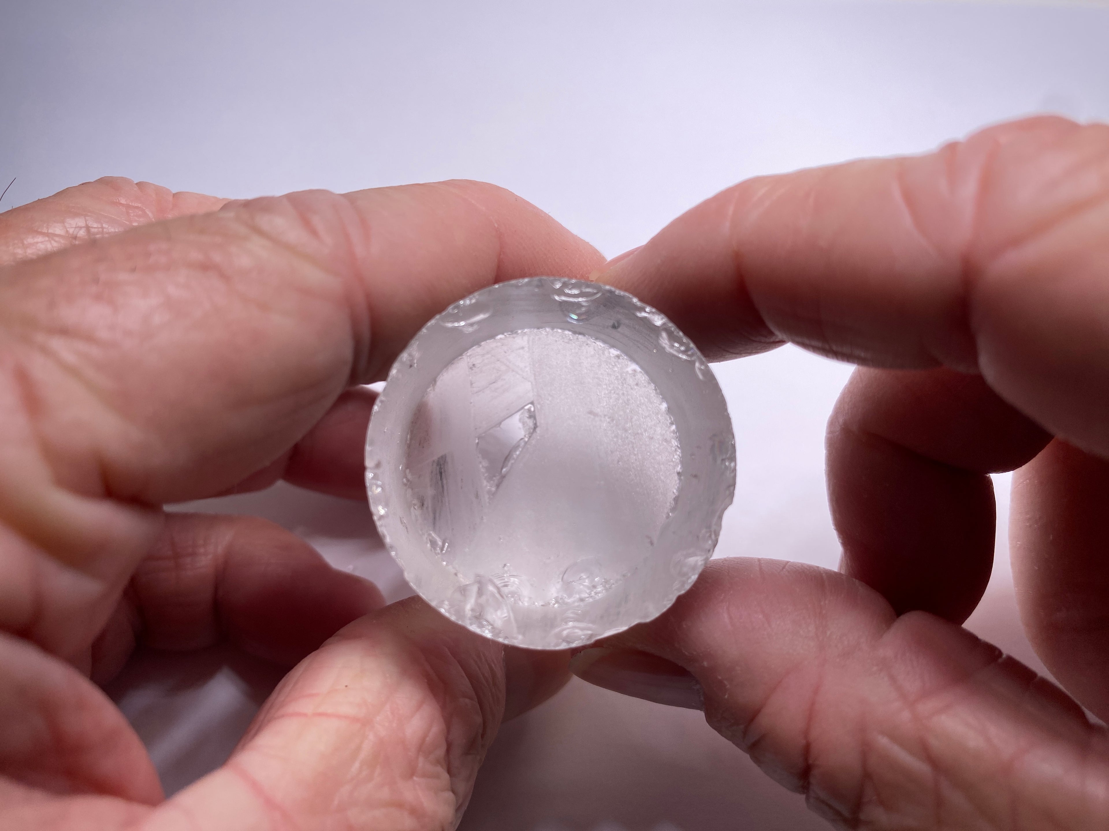 Clear Synthetic Corundum