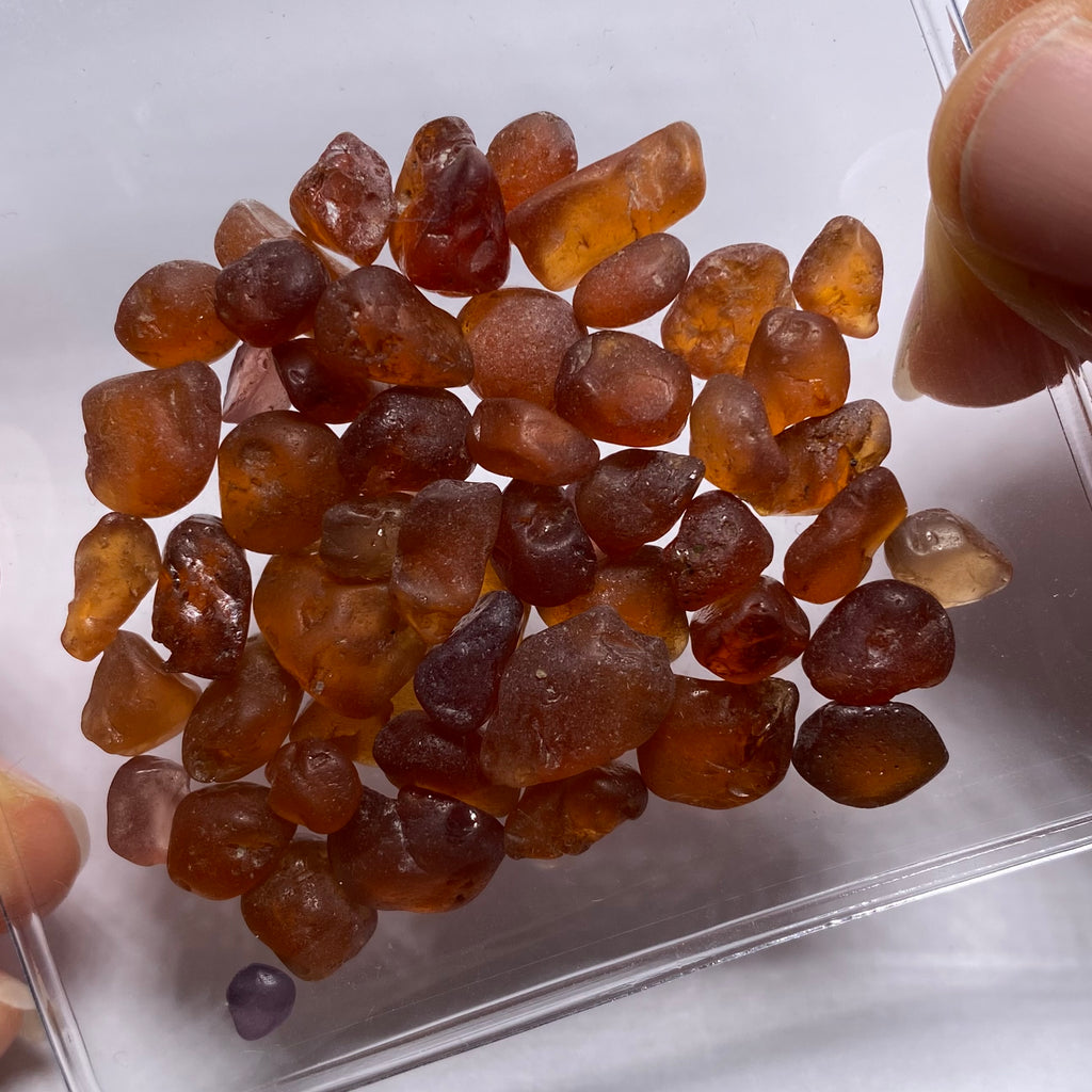 Hessonite - Tunduru, Tanzania