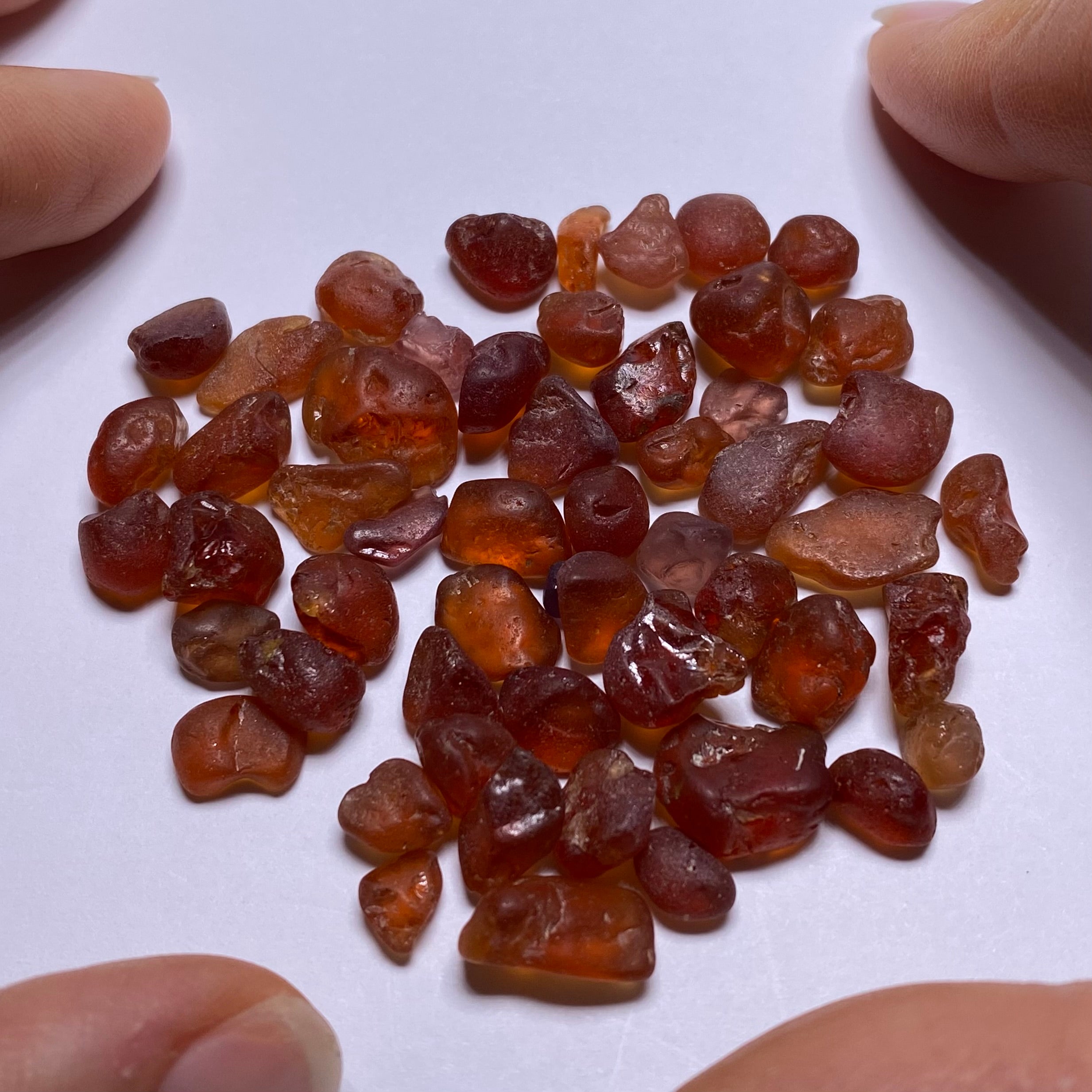 Hessonite - Tunduru, Tanzania