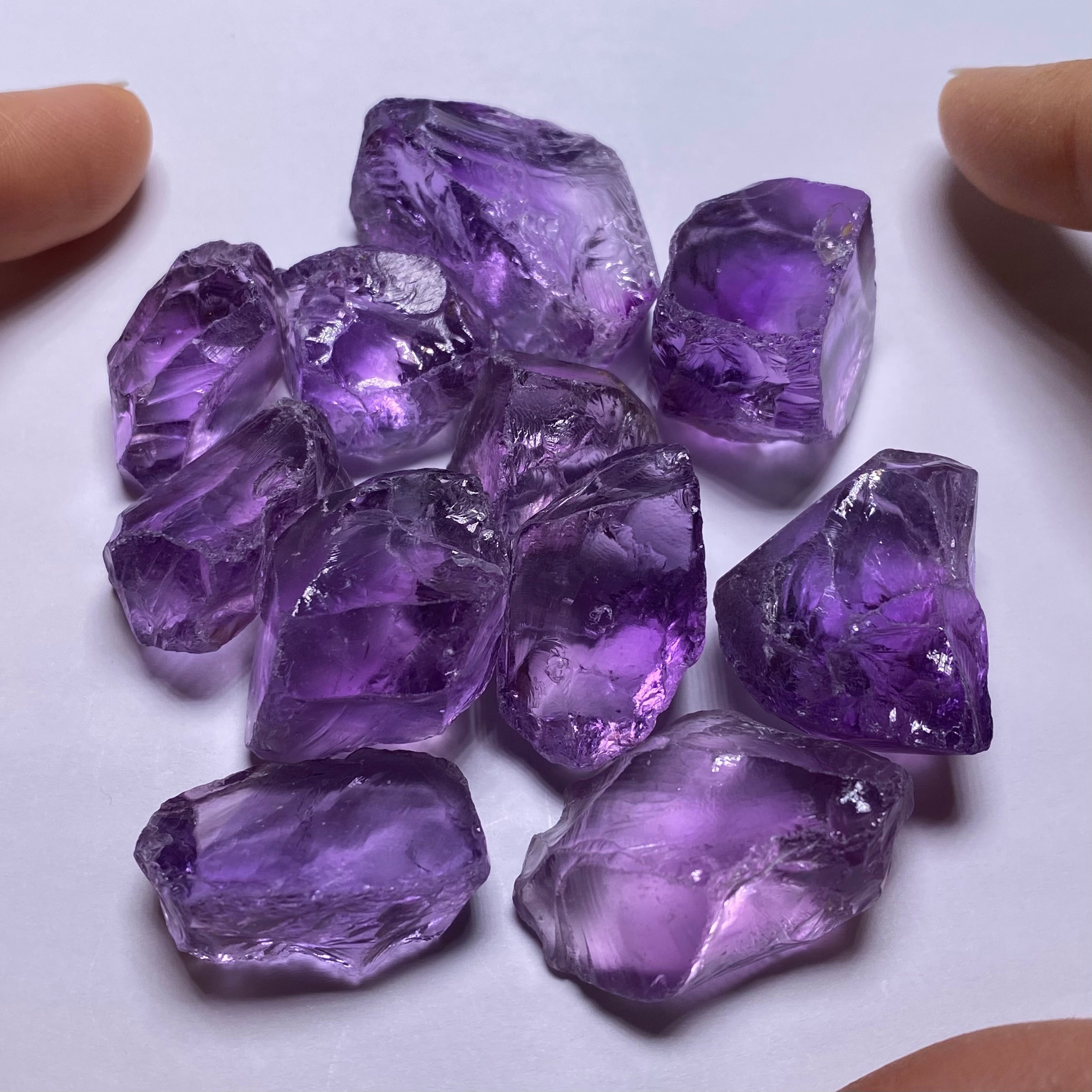 Rose de France Quartz 1/10+ Kilo (100+) grams - Brazil