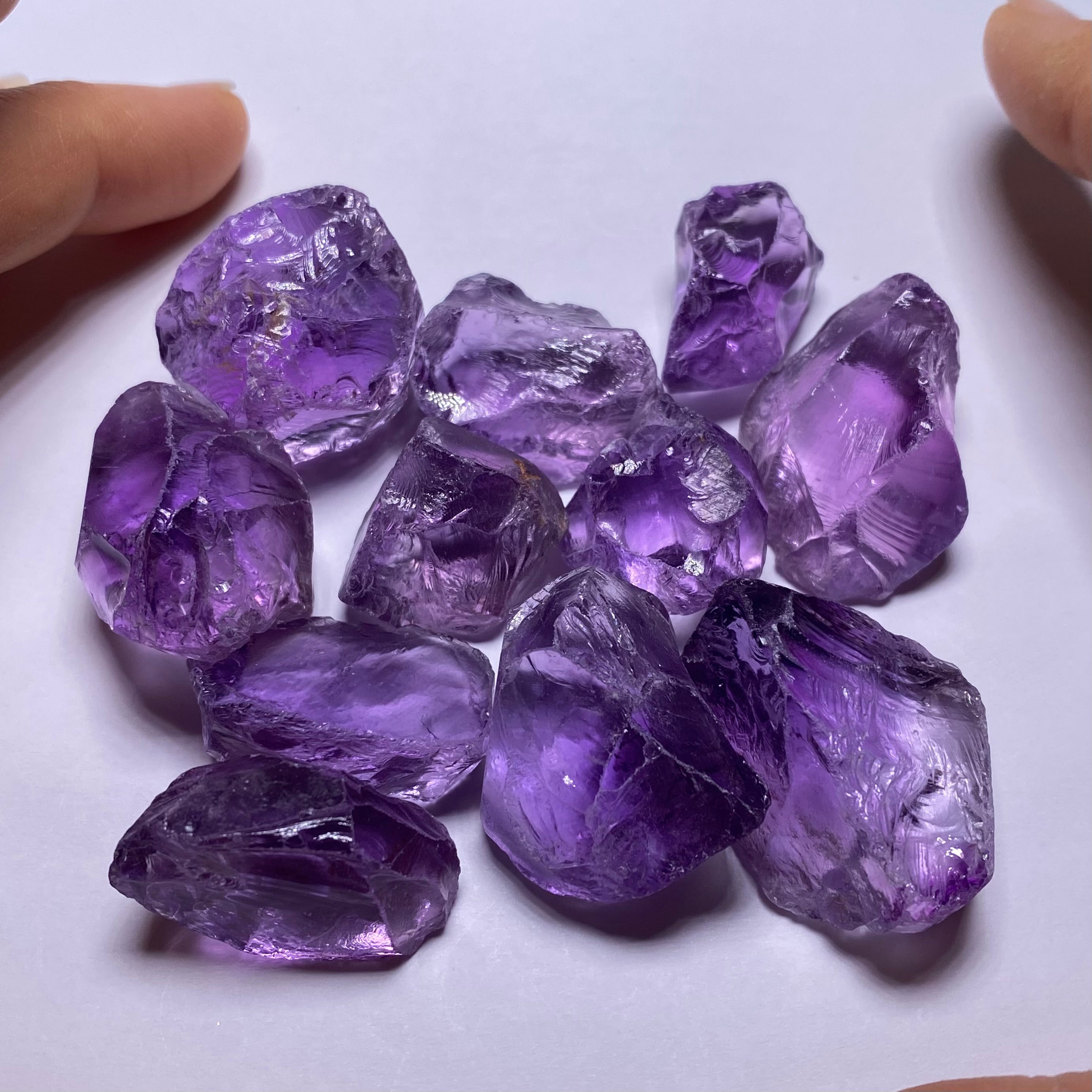 Rose de France Quartz 1/10+ Kilo (100+) grams - Brazil