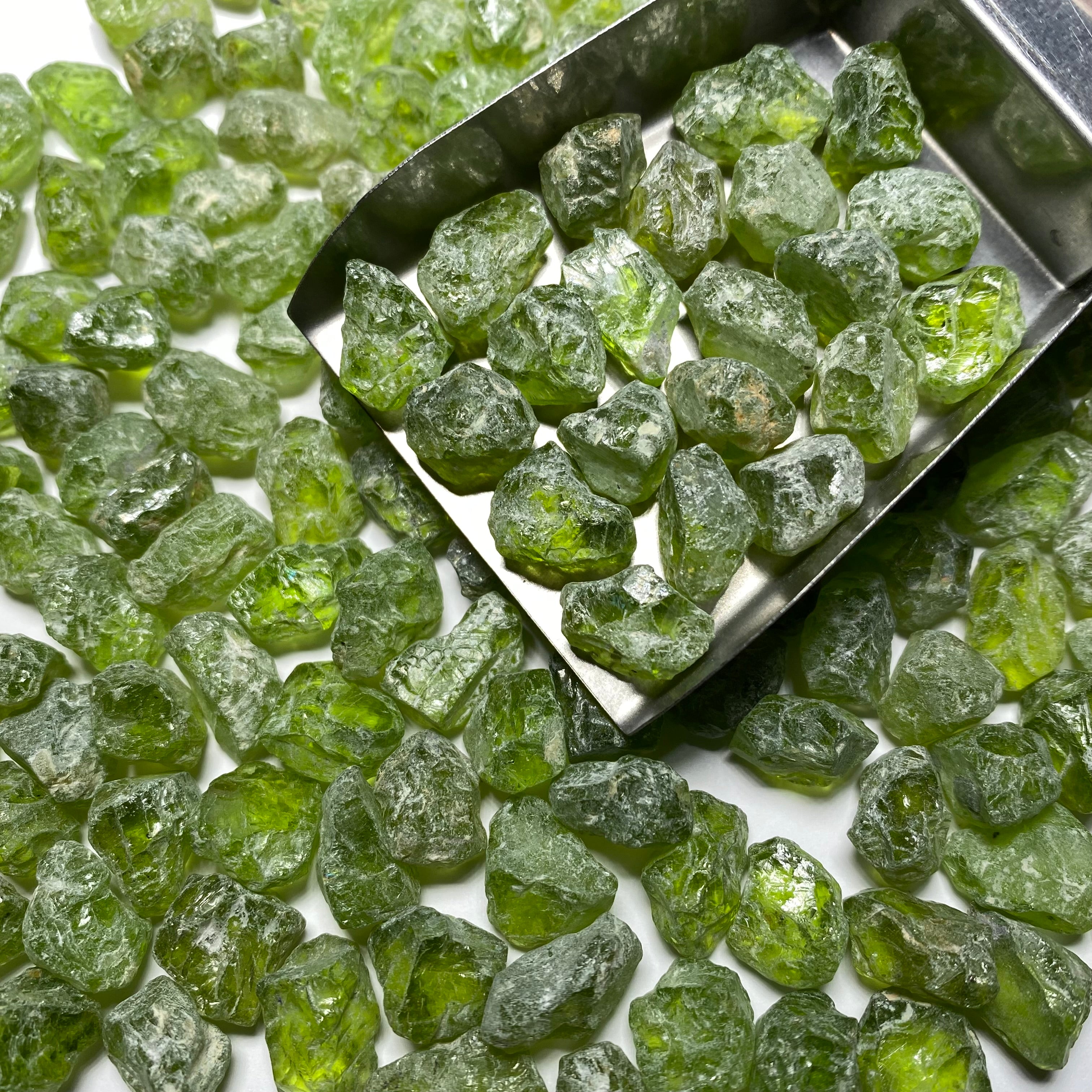Peridot - China BIGGER SIZE 1.3 - 1.5+grams