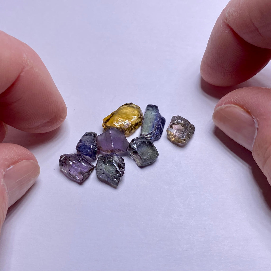Fancy Color Tanzanite (unheated)