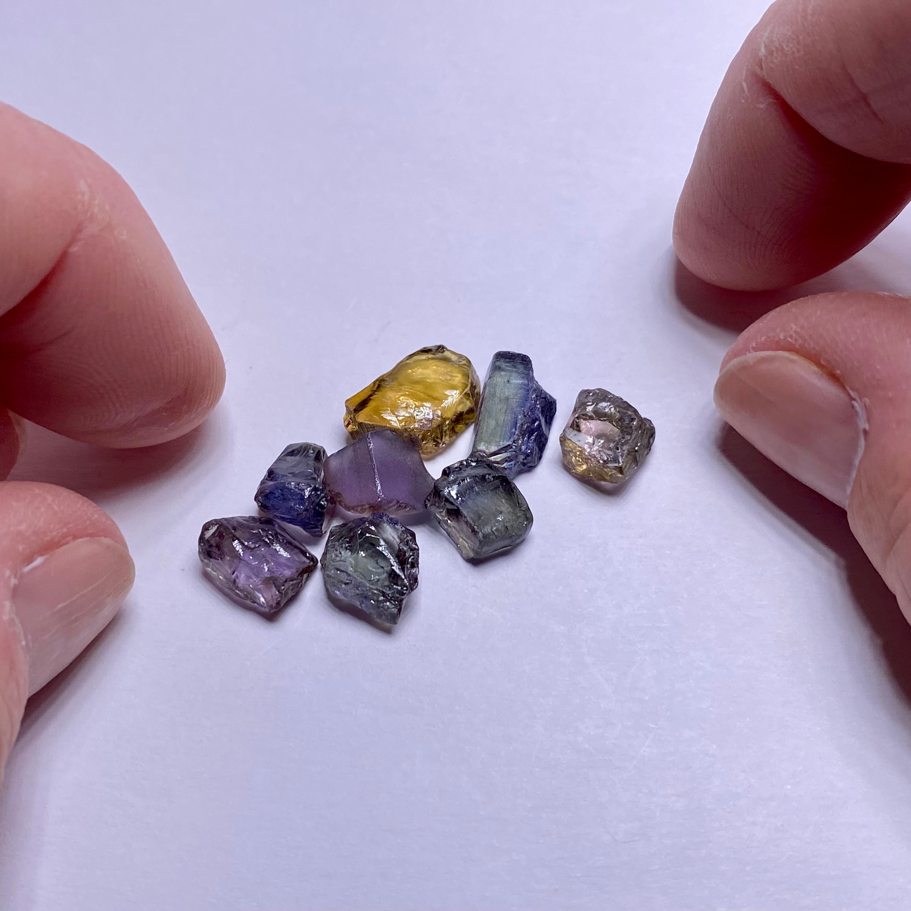Fancy Color Tanzanite (unheated)