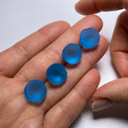 Electric Blue Topaz Preform - 13 mm