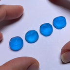 Electric Blue Topaz Preform - 13 mm