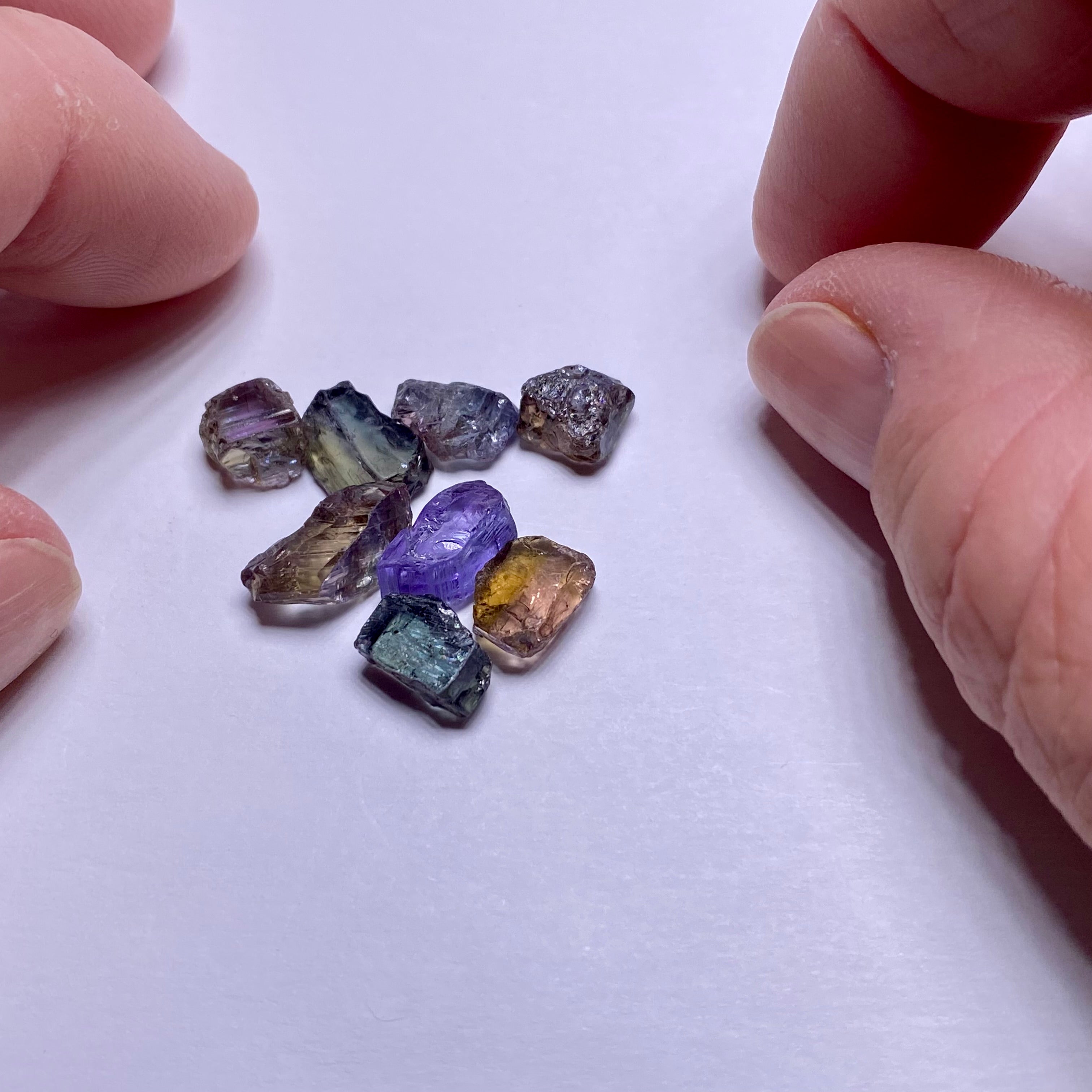 Fancy Color Tanzanite (unheated)