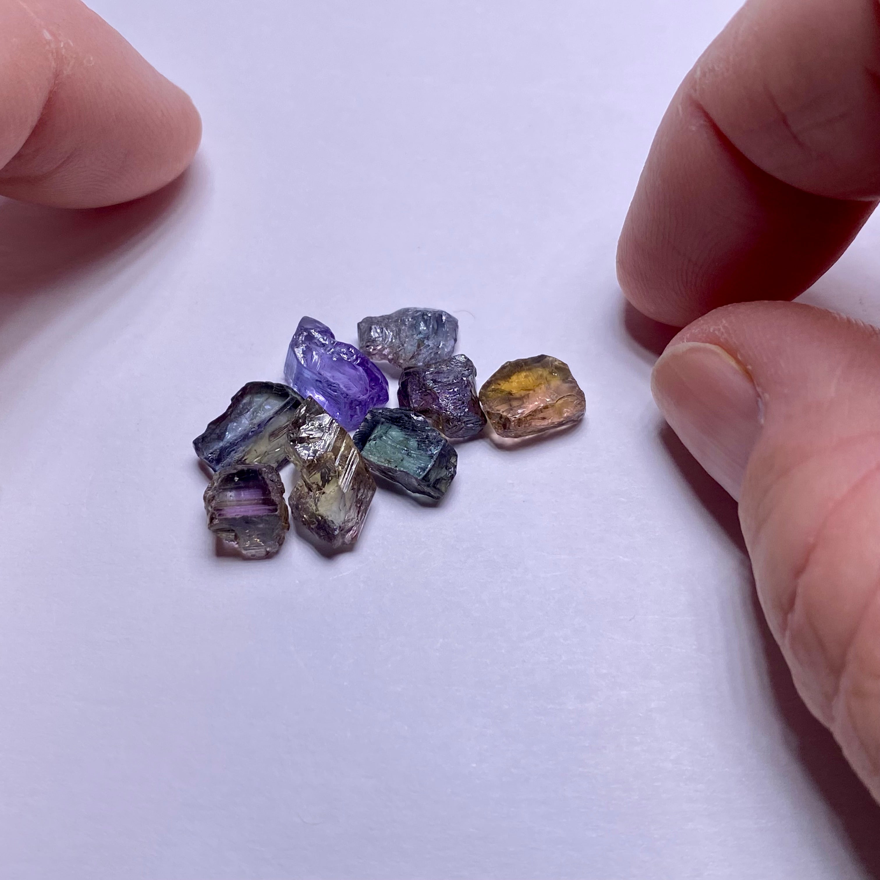 Fancy Color Tanzanite (unheated)