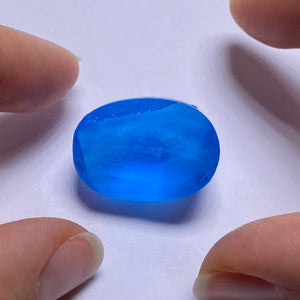 Electric Blue Topaz Preform