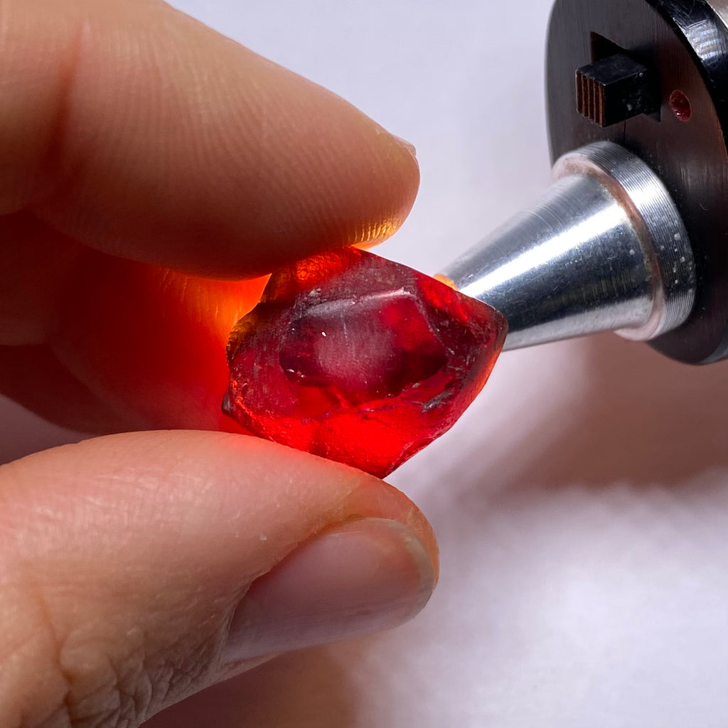 Red Zircon - Tanzania