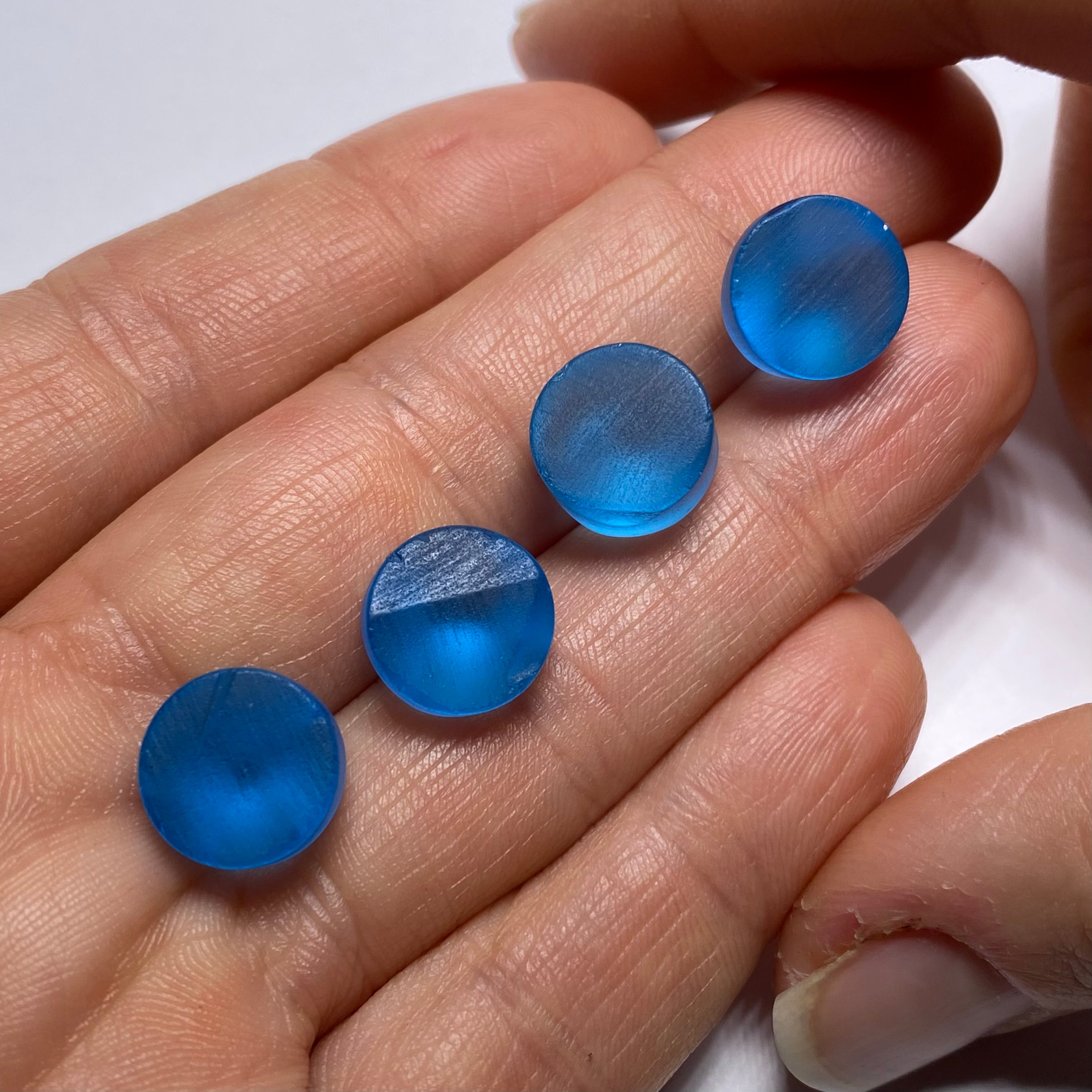 Electric Blue Topaz Preform - 11 mm