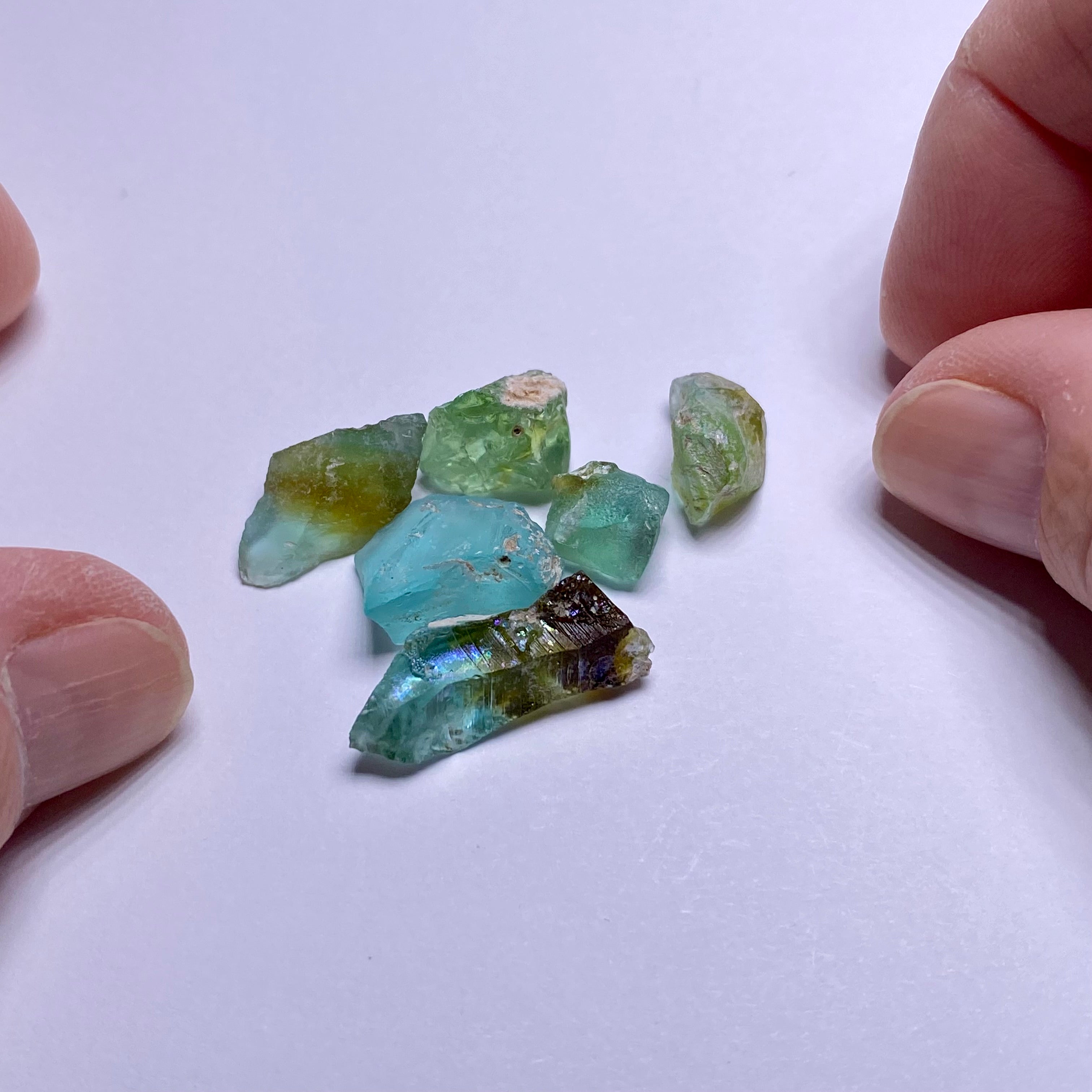 Ancient Roman Glass - Mount Carmel, Israel