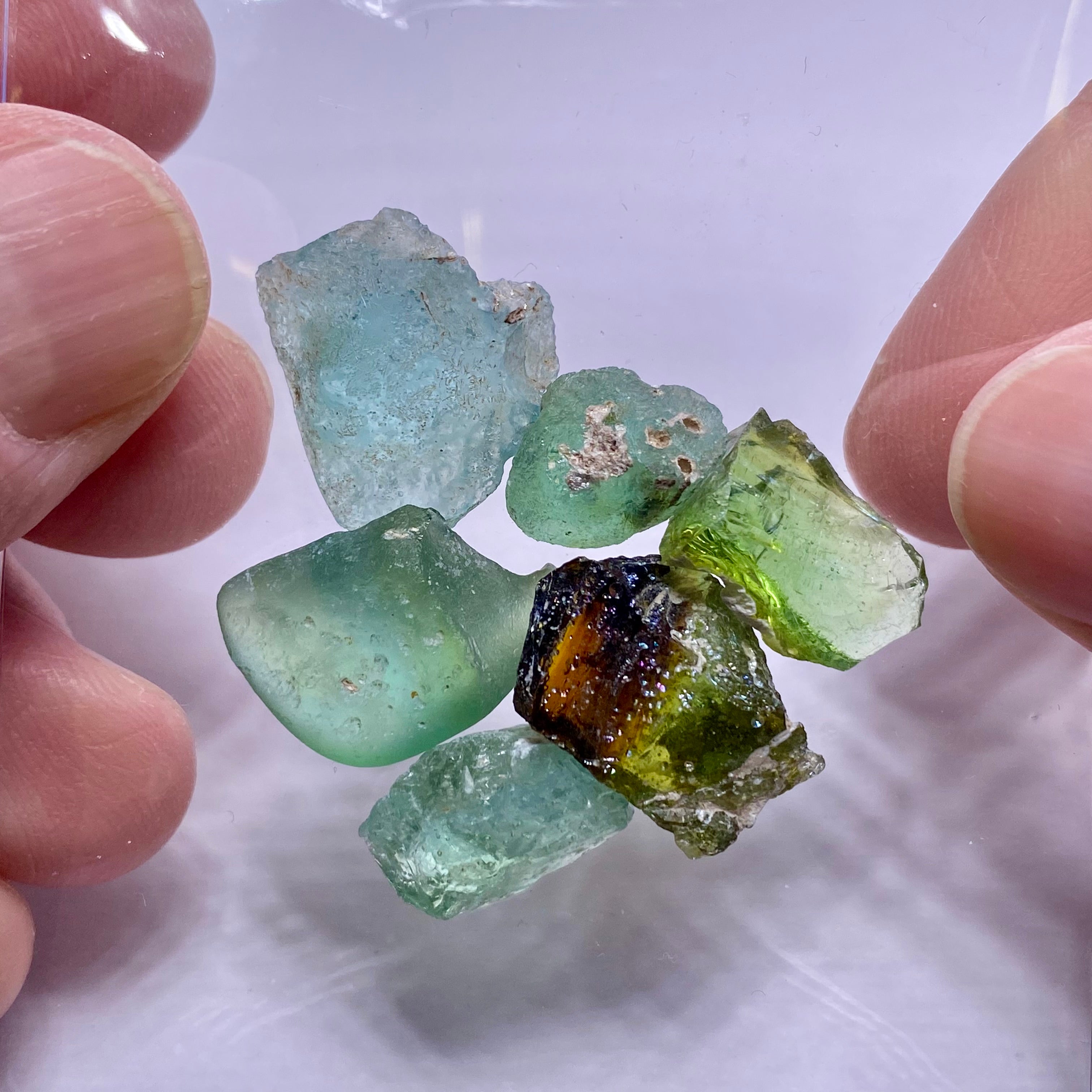 Ancient Roman Glass - Mount Carmel, Israel