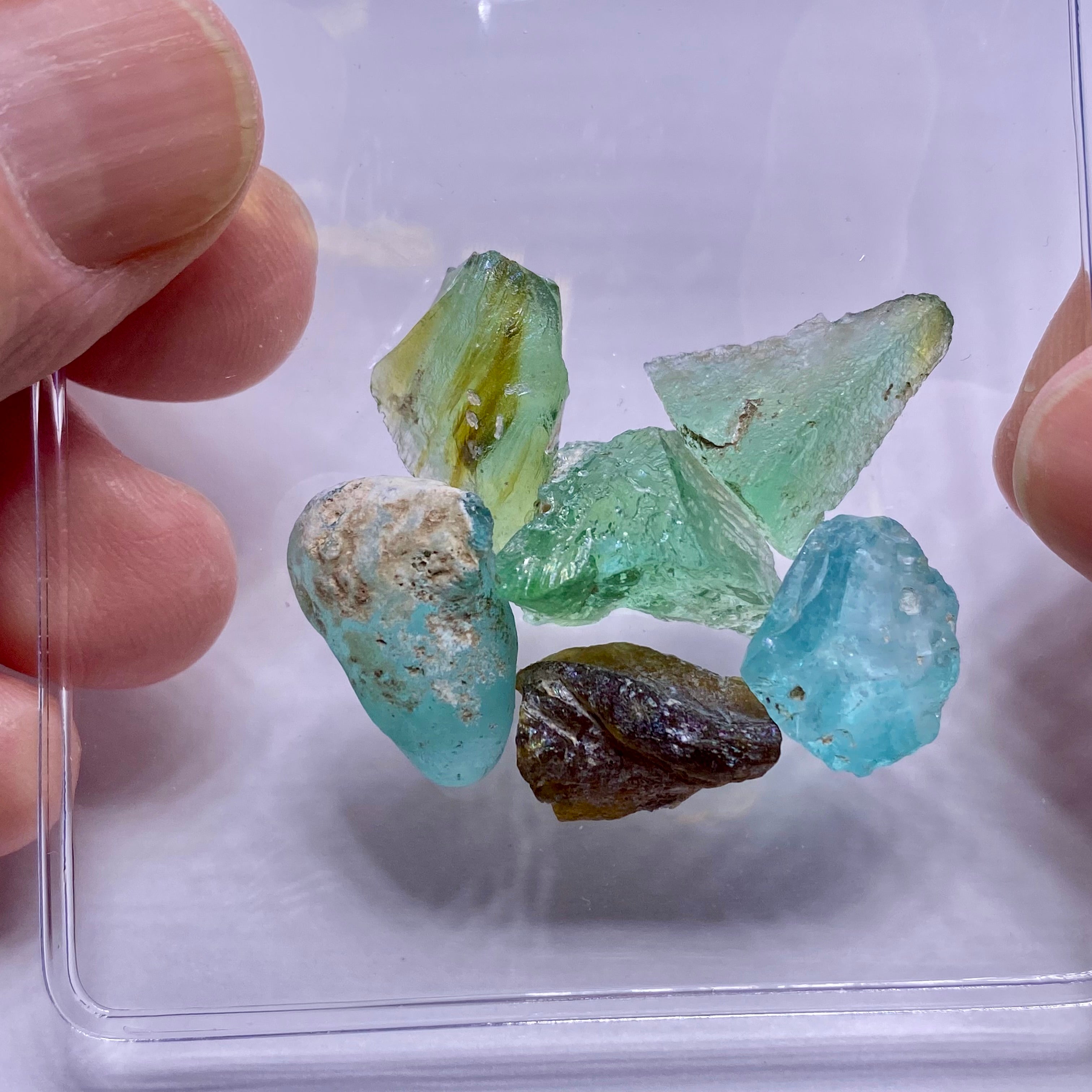Ancient Roman Glass - Mount Carmel, Israel