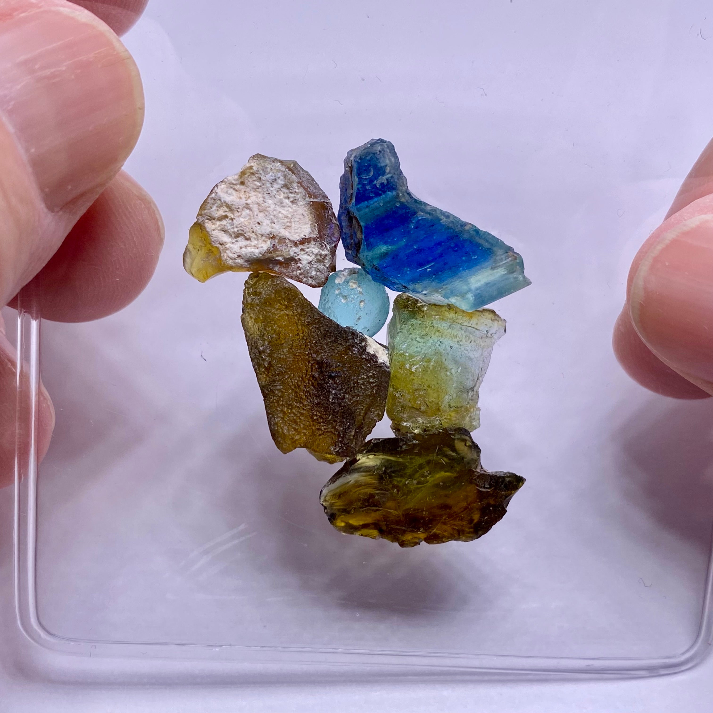 Ancient Roman Glass - Mount Carmel, Israel
