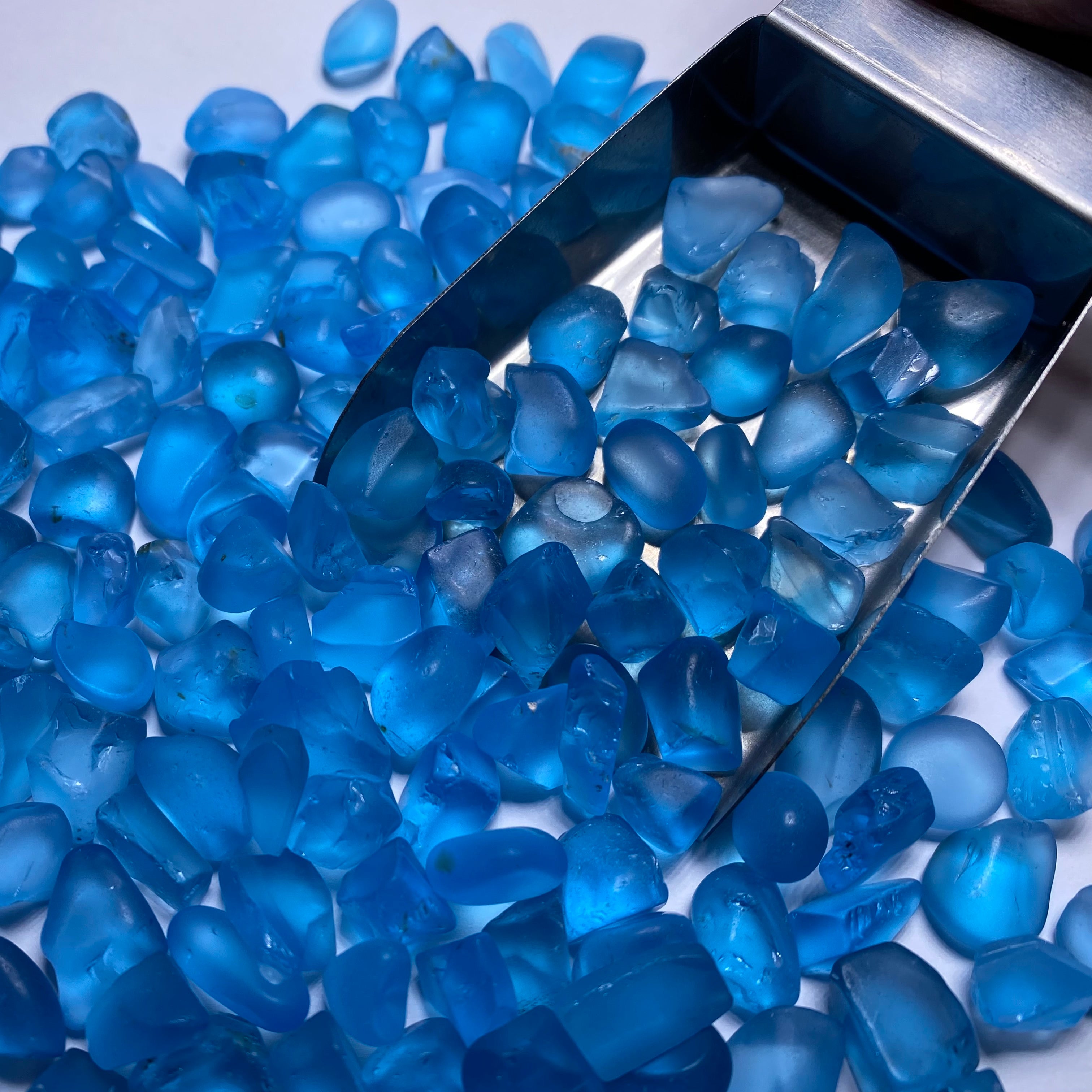 Electric Blue (Swiss Blue) Topaz – Brazil (Bulk) 1 - 1.5+ gram