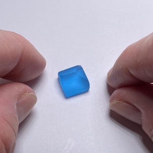 Electric Blue Topaz Square Preform