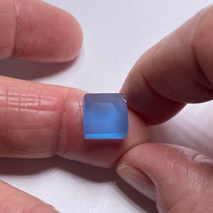 Electric Blue Topaz Square Preform