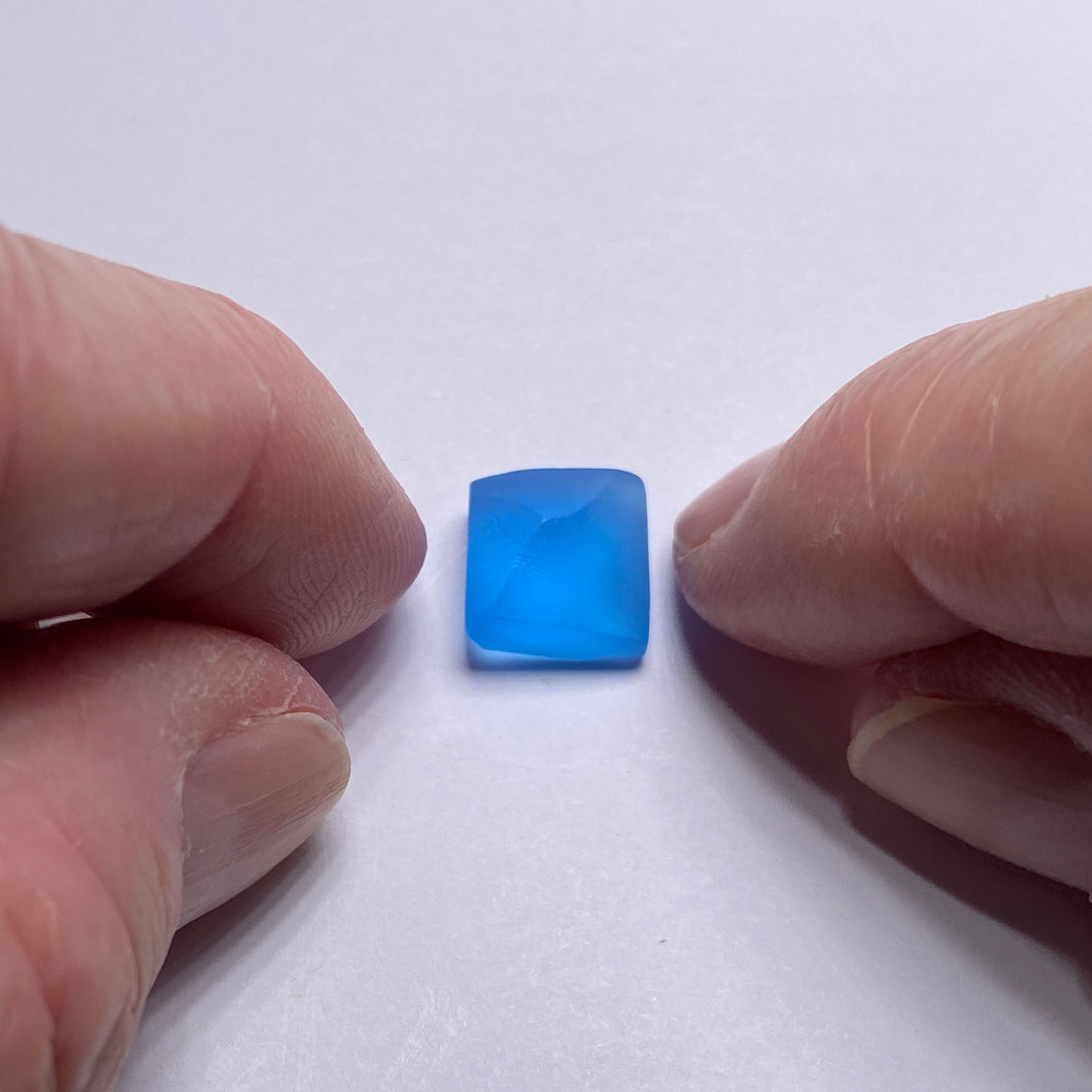 Electric Blue Topaz Square Preform