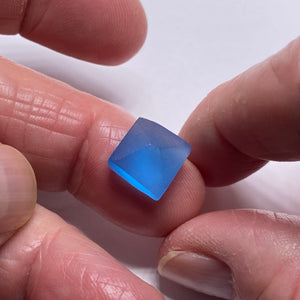 Electric Blue Topaz Square Preform