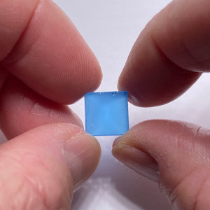 Electric Blue Topaz Square Preform