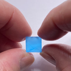 Electric Blue Topaz Square Preform