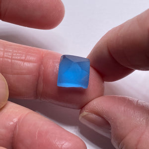 Electric Blue Topaz Square Preform