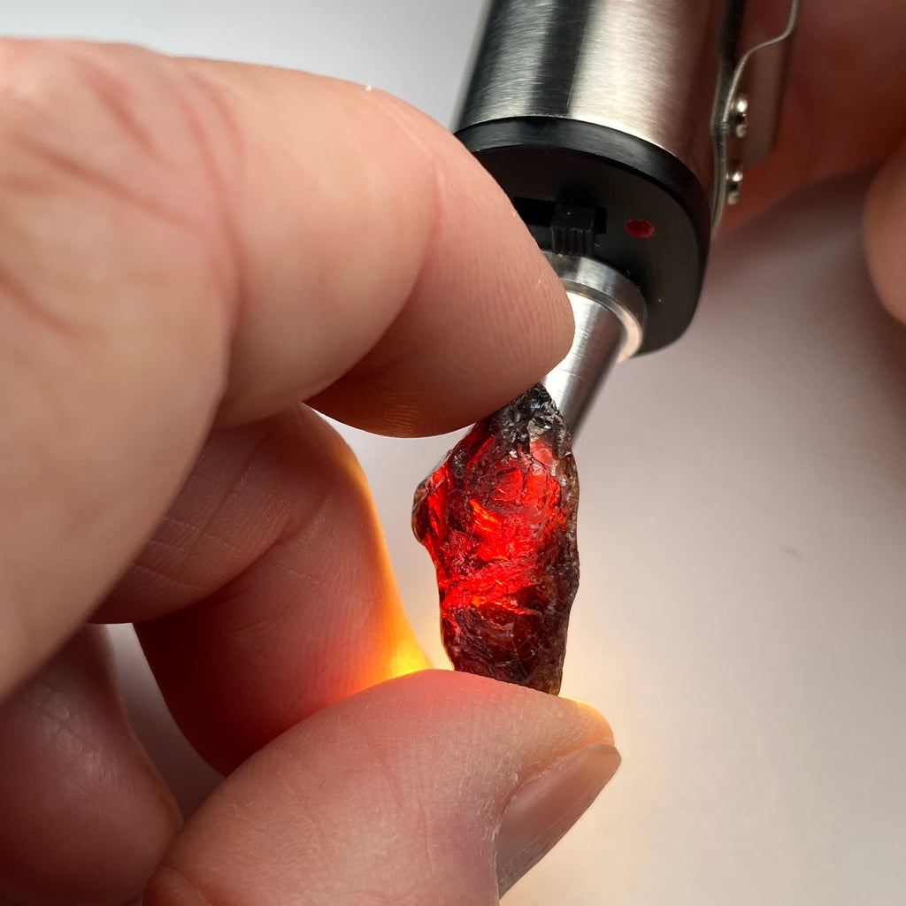 Red Zircon - Tanzania
