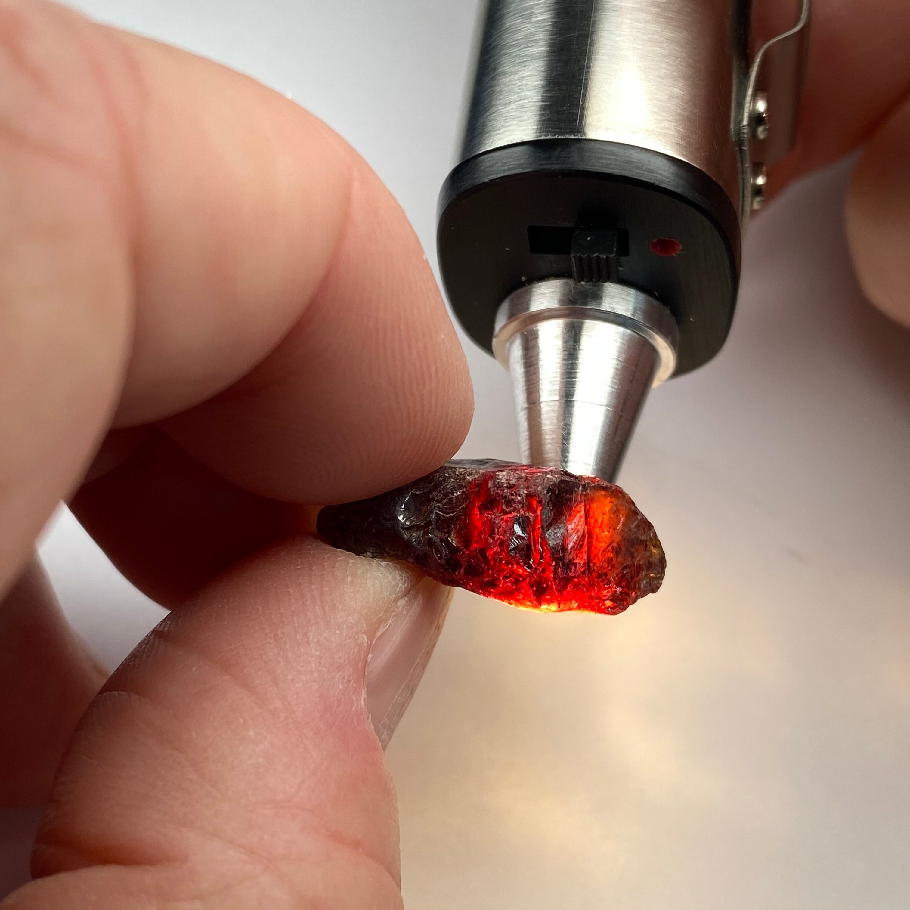 Red Zircon - Tanzania