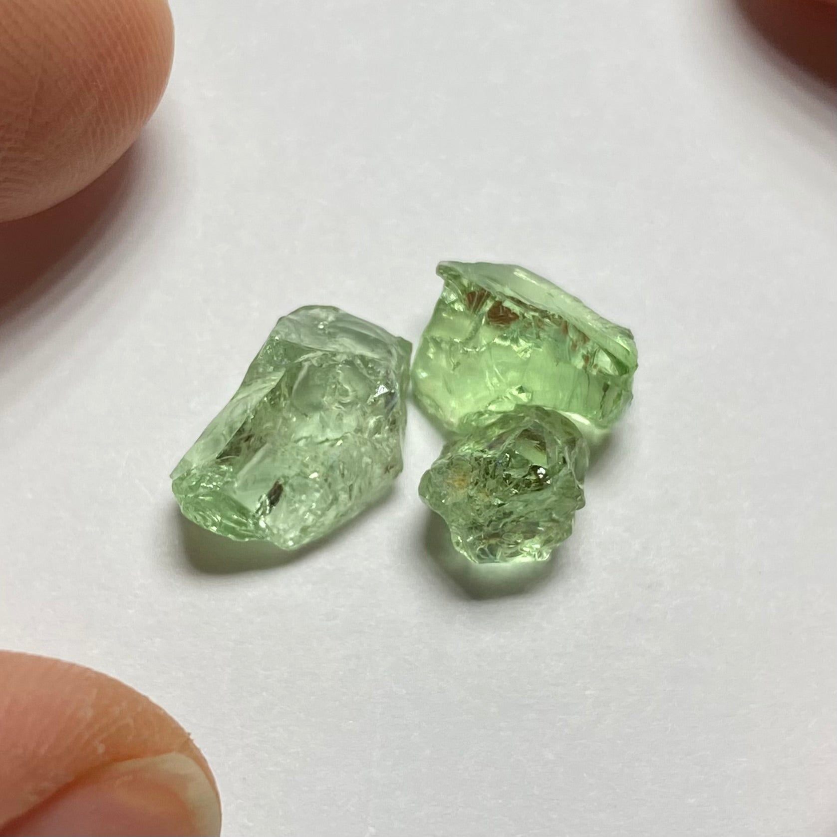 Merelani Mint Garnets