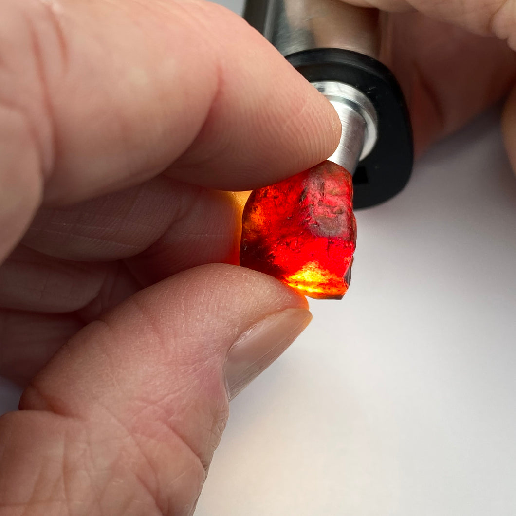 Red Zircon - Tanzania