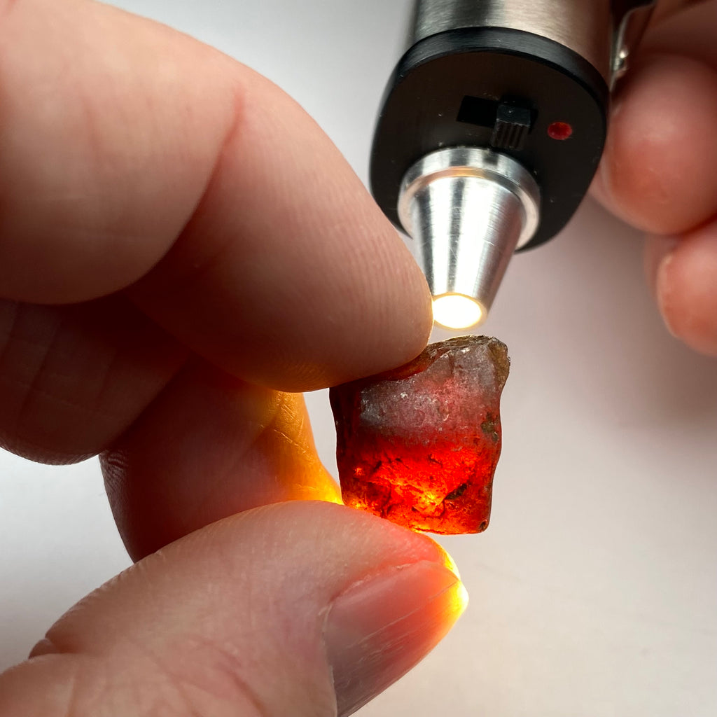 Red Zircon - Tanzania