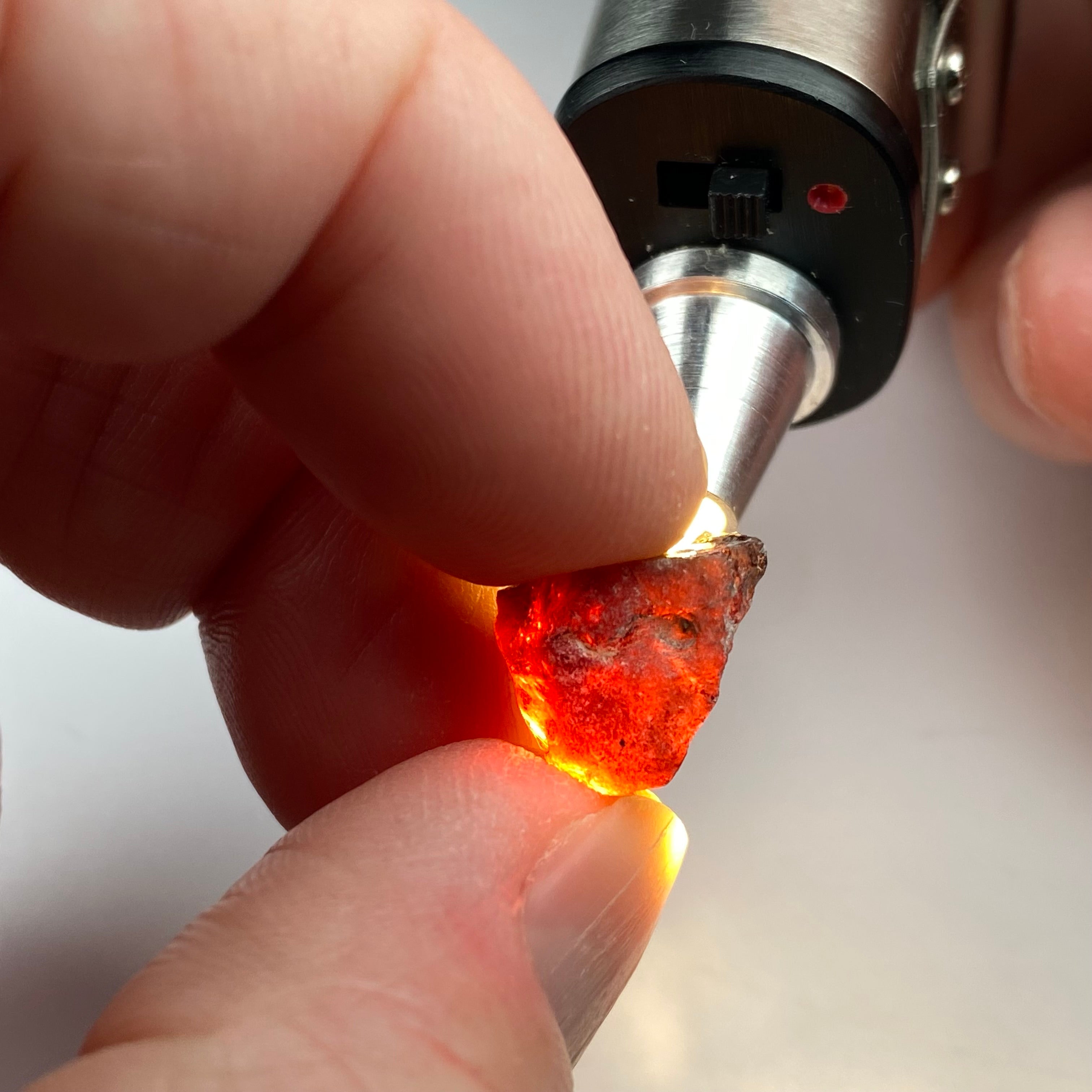 Red Zircon - Tanzania