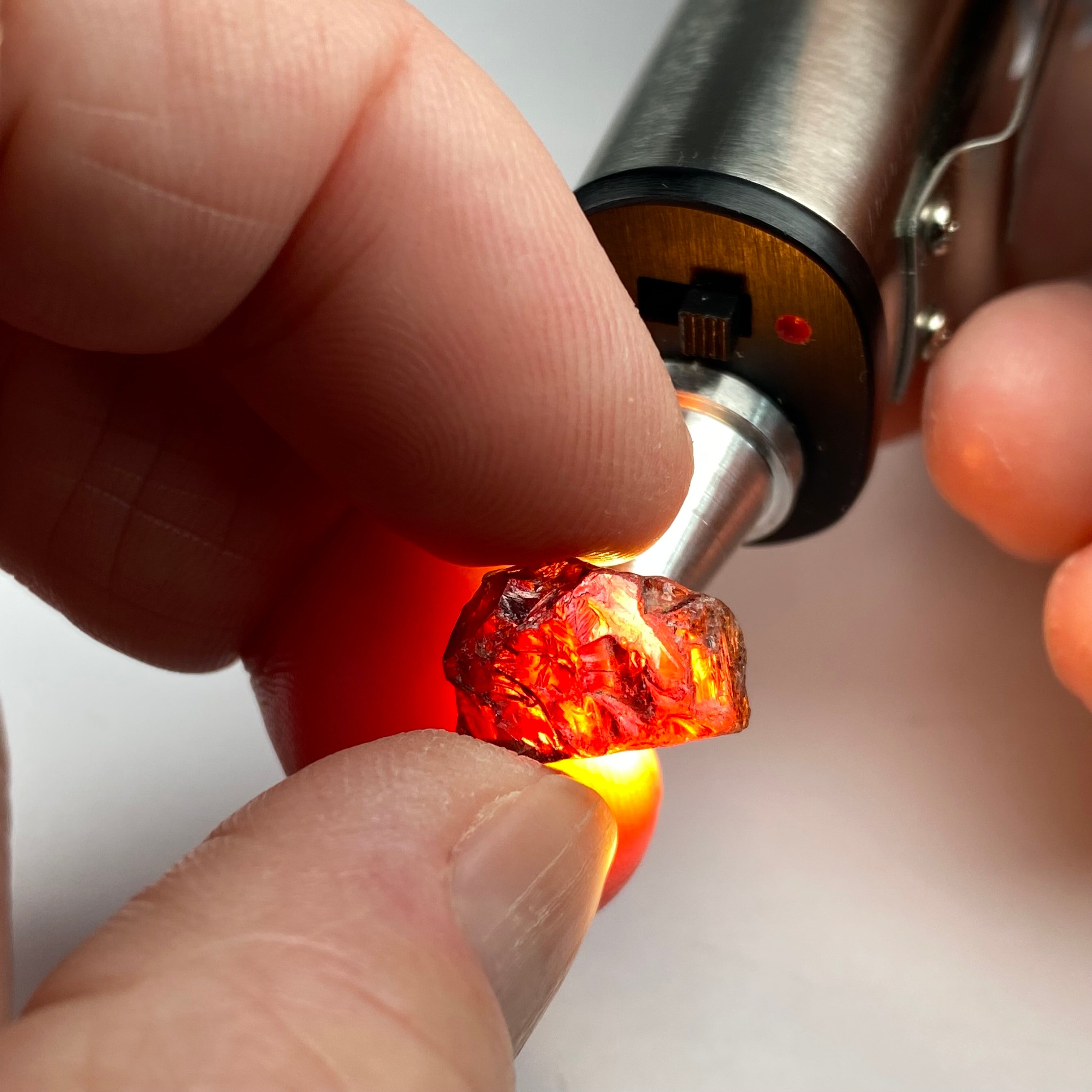 Red Zircon - Tanzania